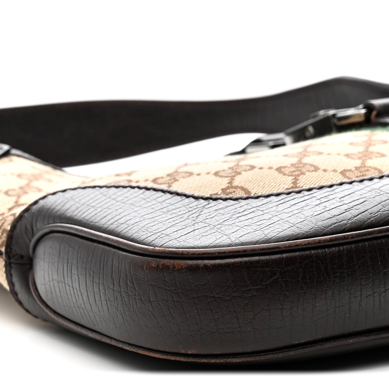 Monogram Web Jackie O Hobo Dark Brown
