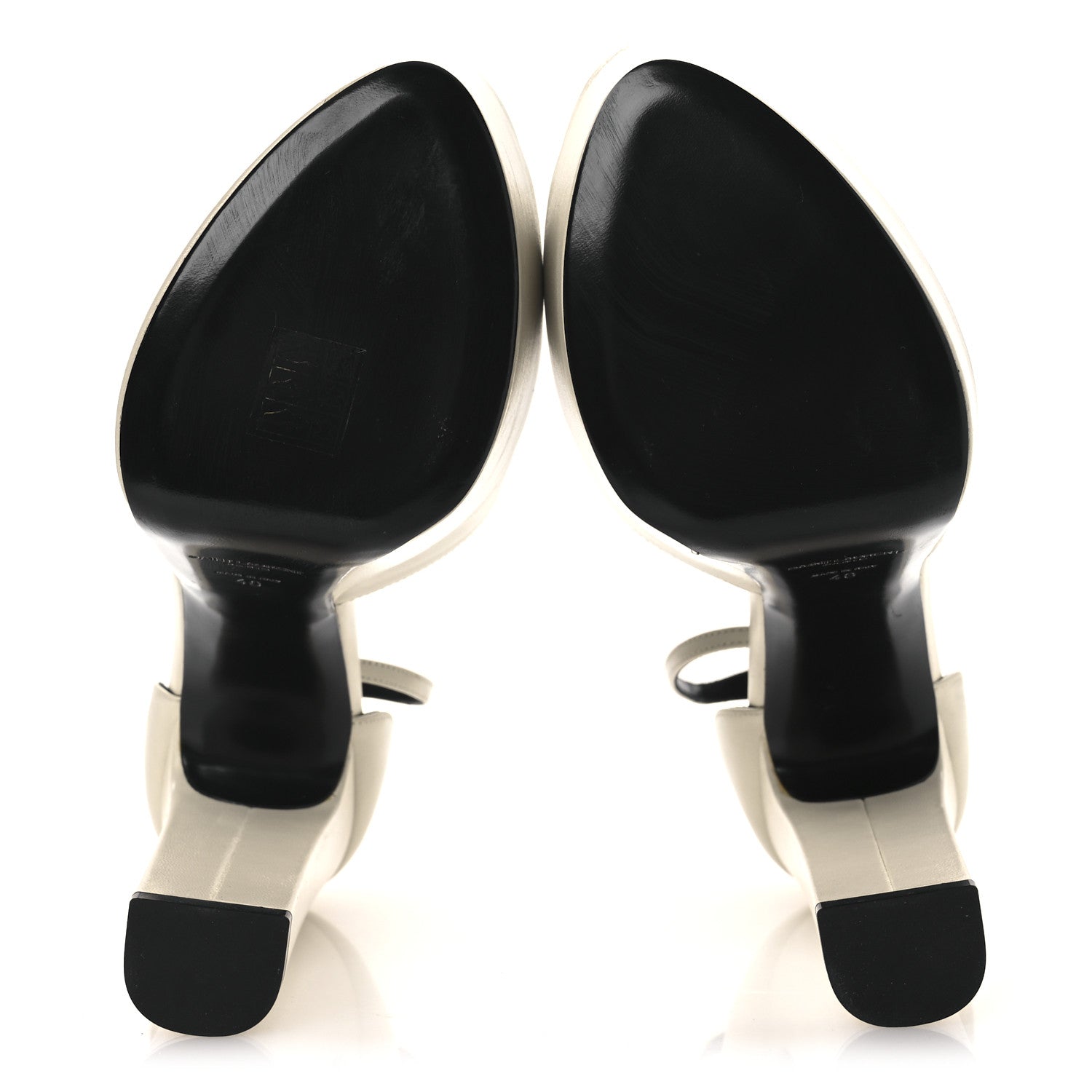 New Belfagor Jodie 95 Platform Sandals 40 Pearl