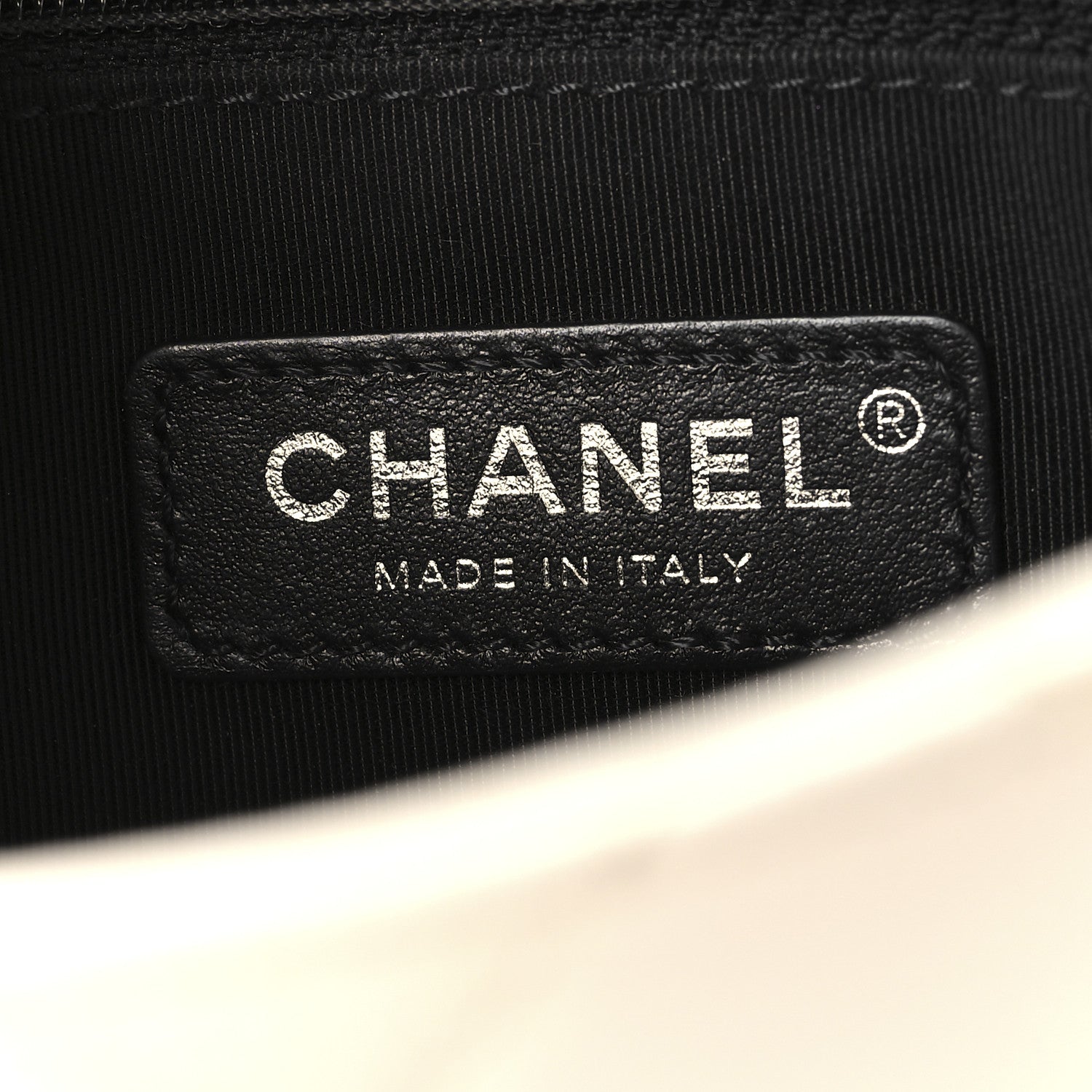 Caviar Quilted My Everything Small Flap White Black