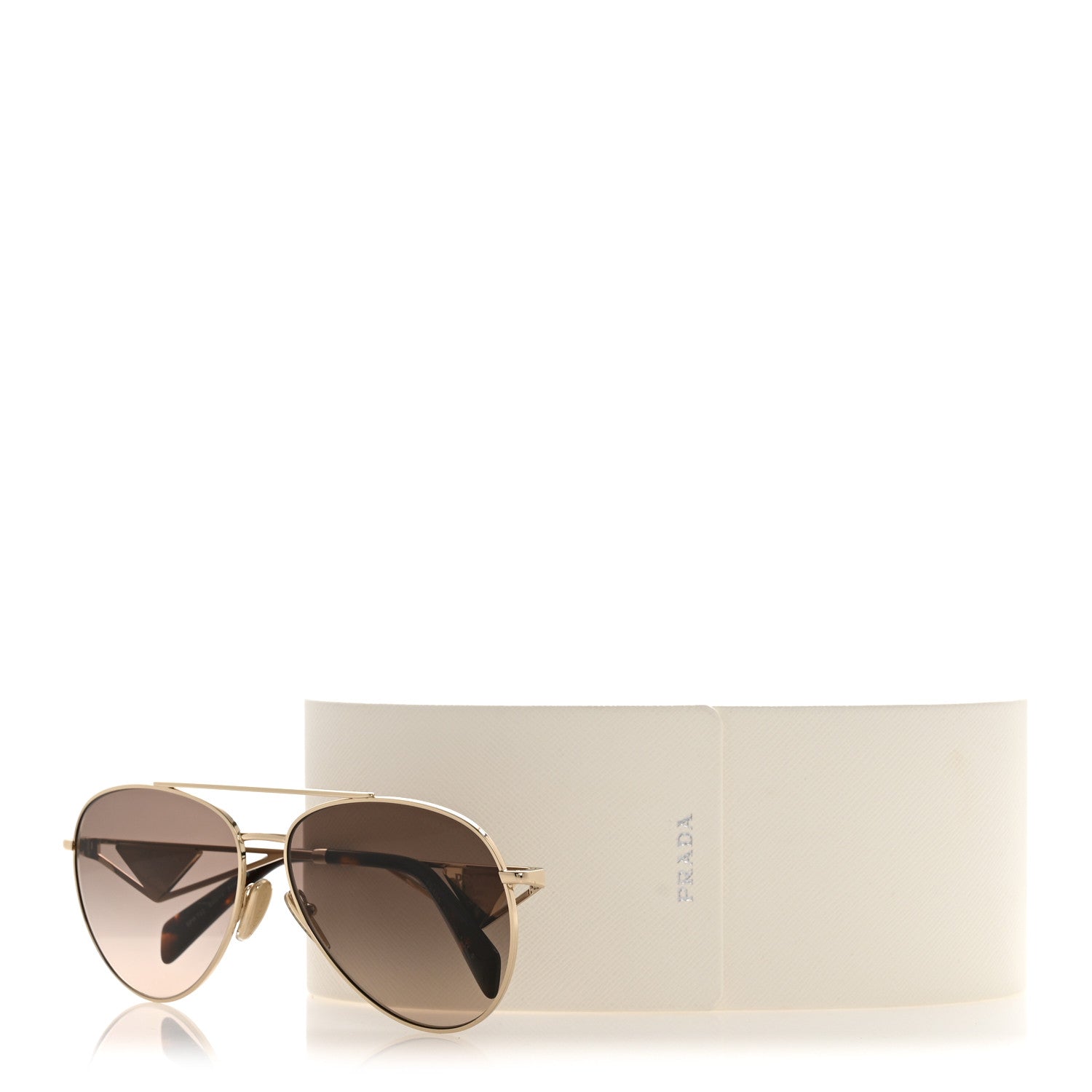 Aviator Sunglasses SPR 73Z Gold Tortoise