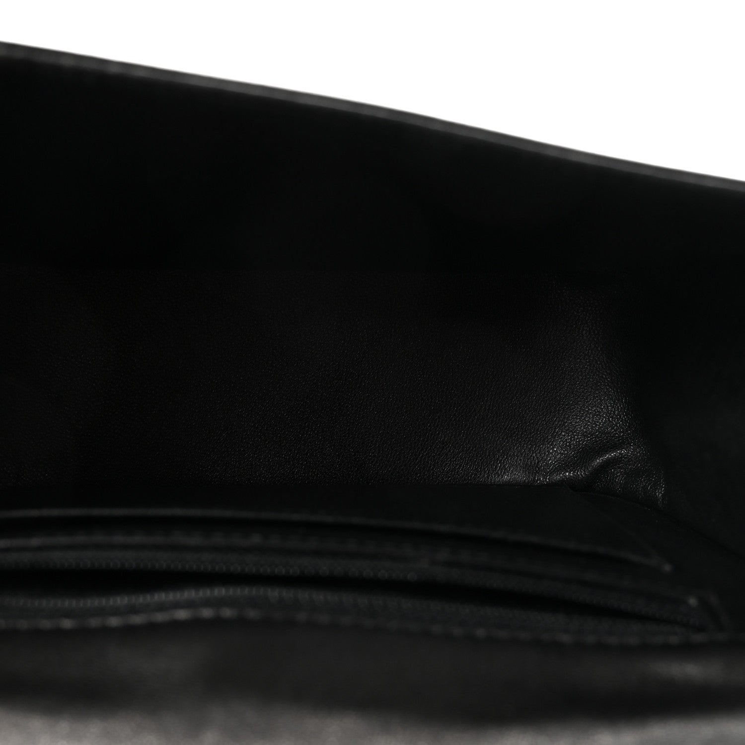 Jersey Patent Quilted 2.55 Reissue Flap Black