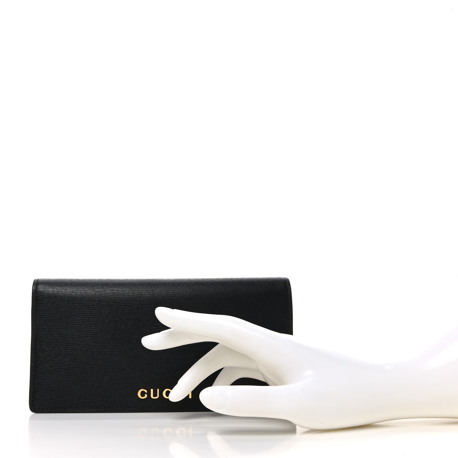 New Shanghai Calfskin Continental Wallet Black
