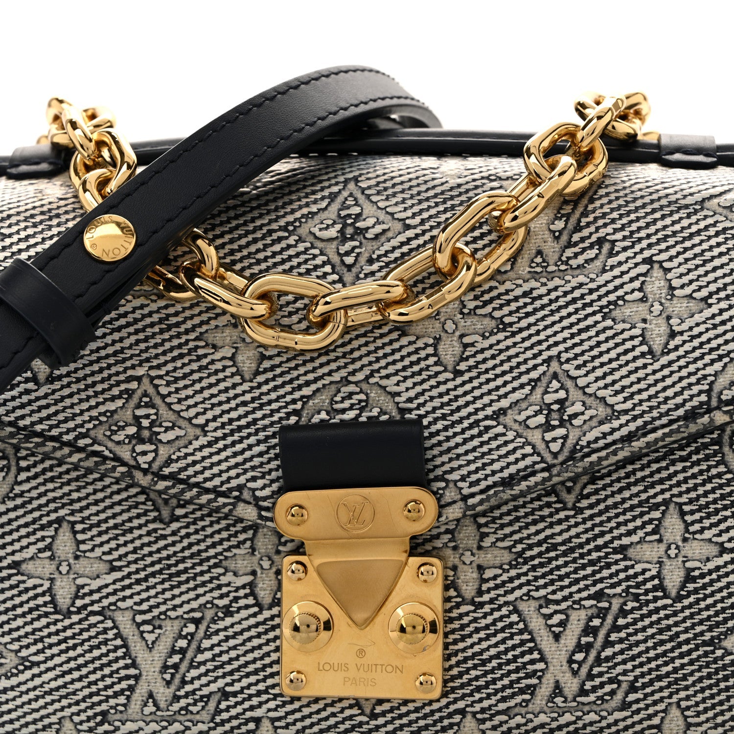 Monoglam Pochette Metis East West Blue