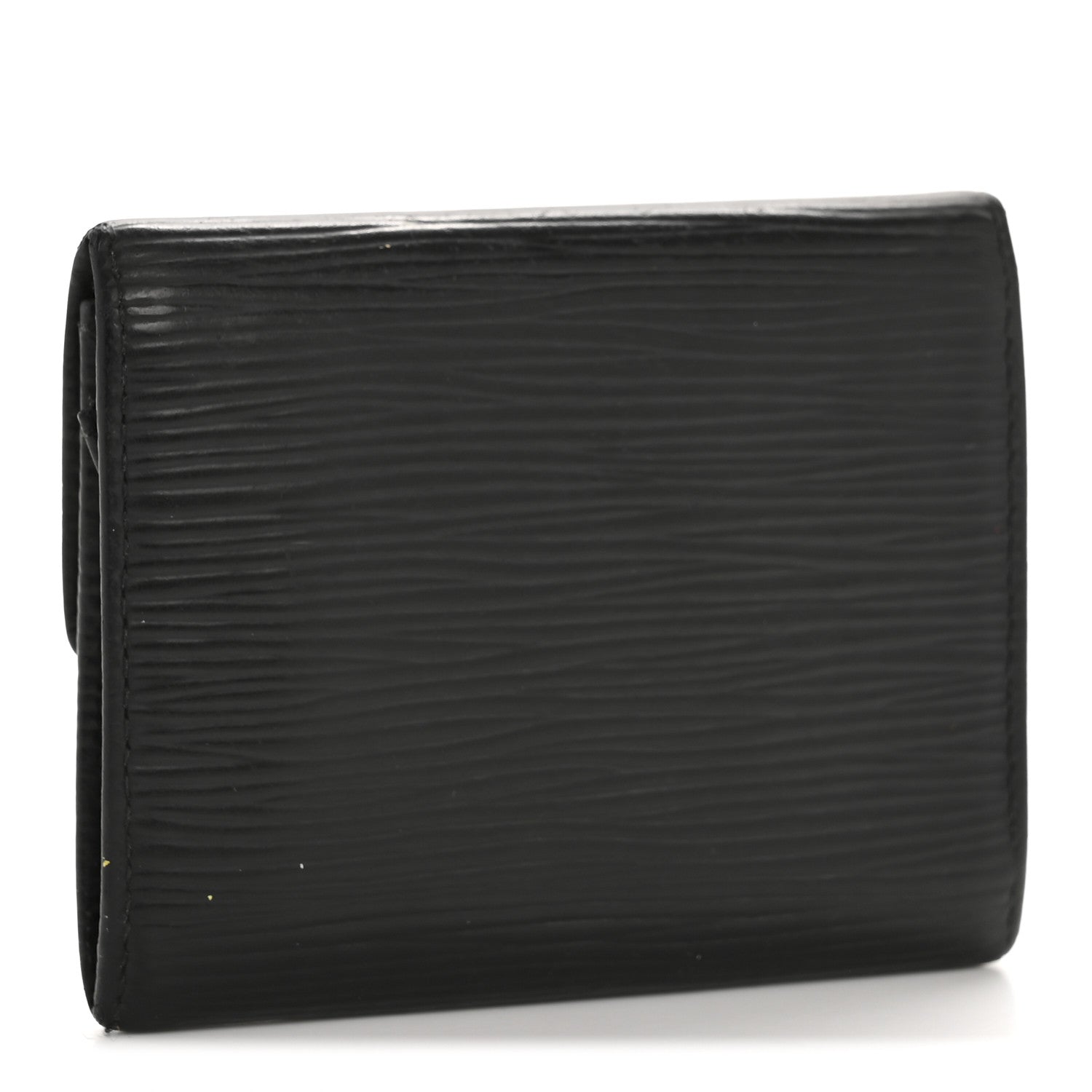 Epi Porte-Monnaie Simple Coin Purse Black