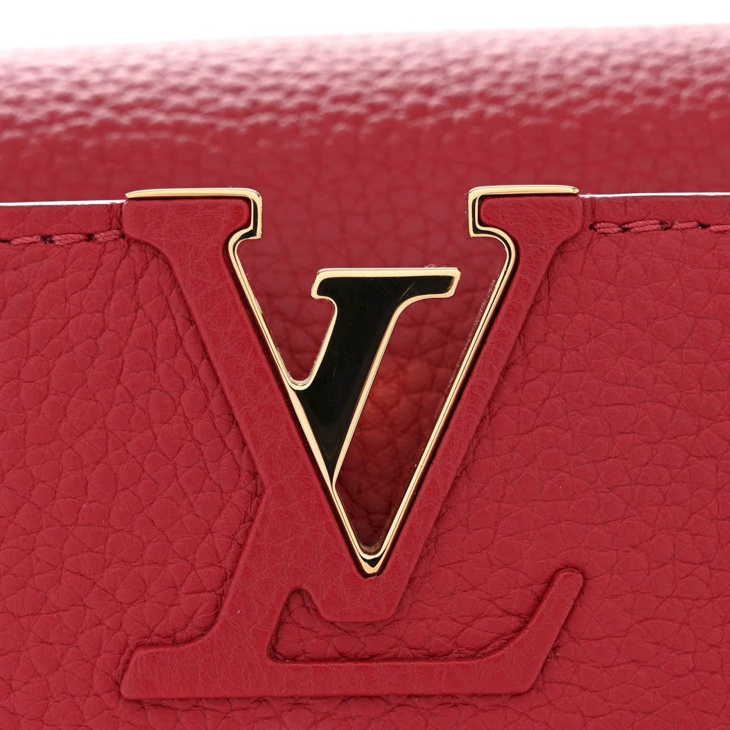 Taurillon Capucines BB Scarlet Red