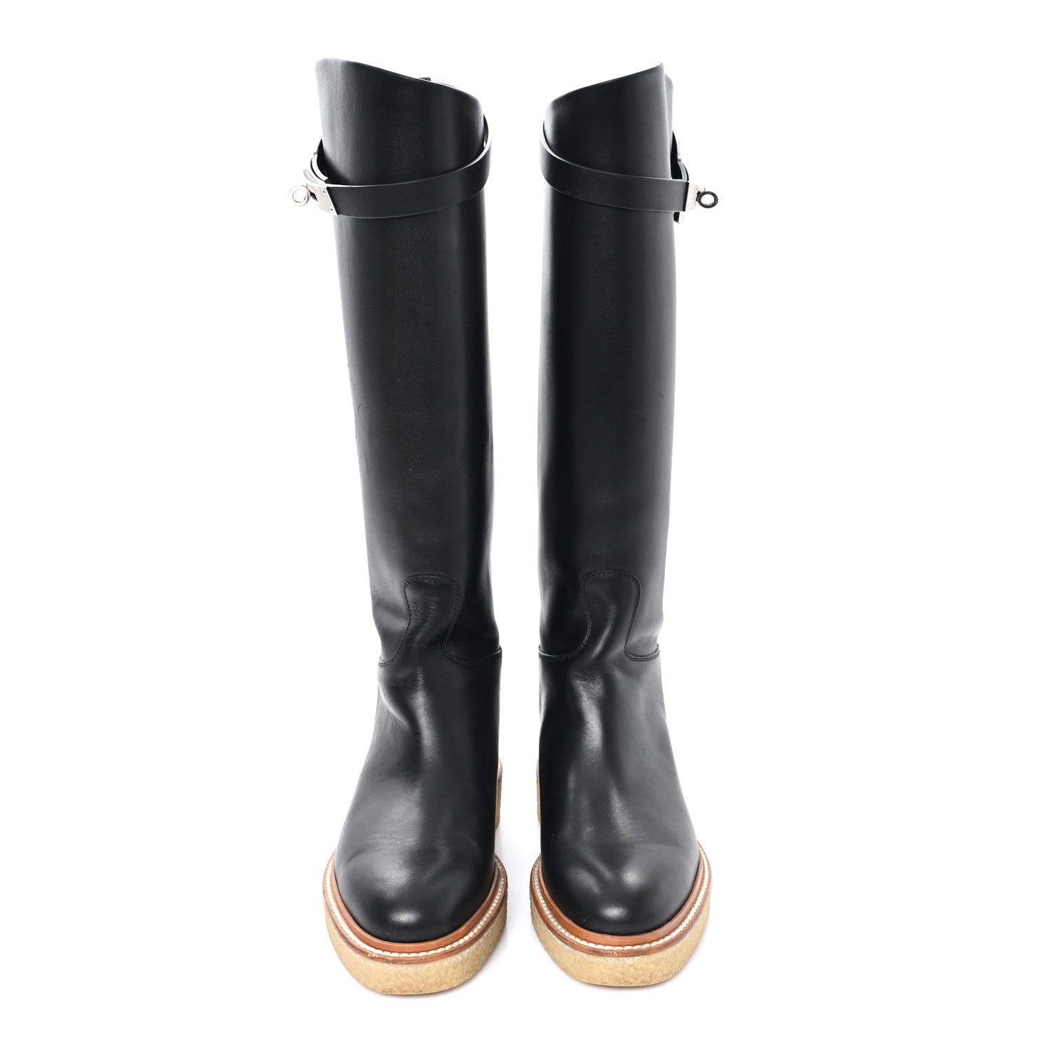 Calfskin Honey Boots 35 Black