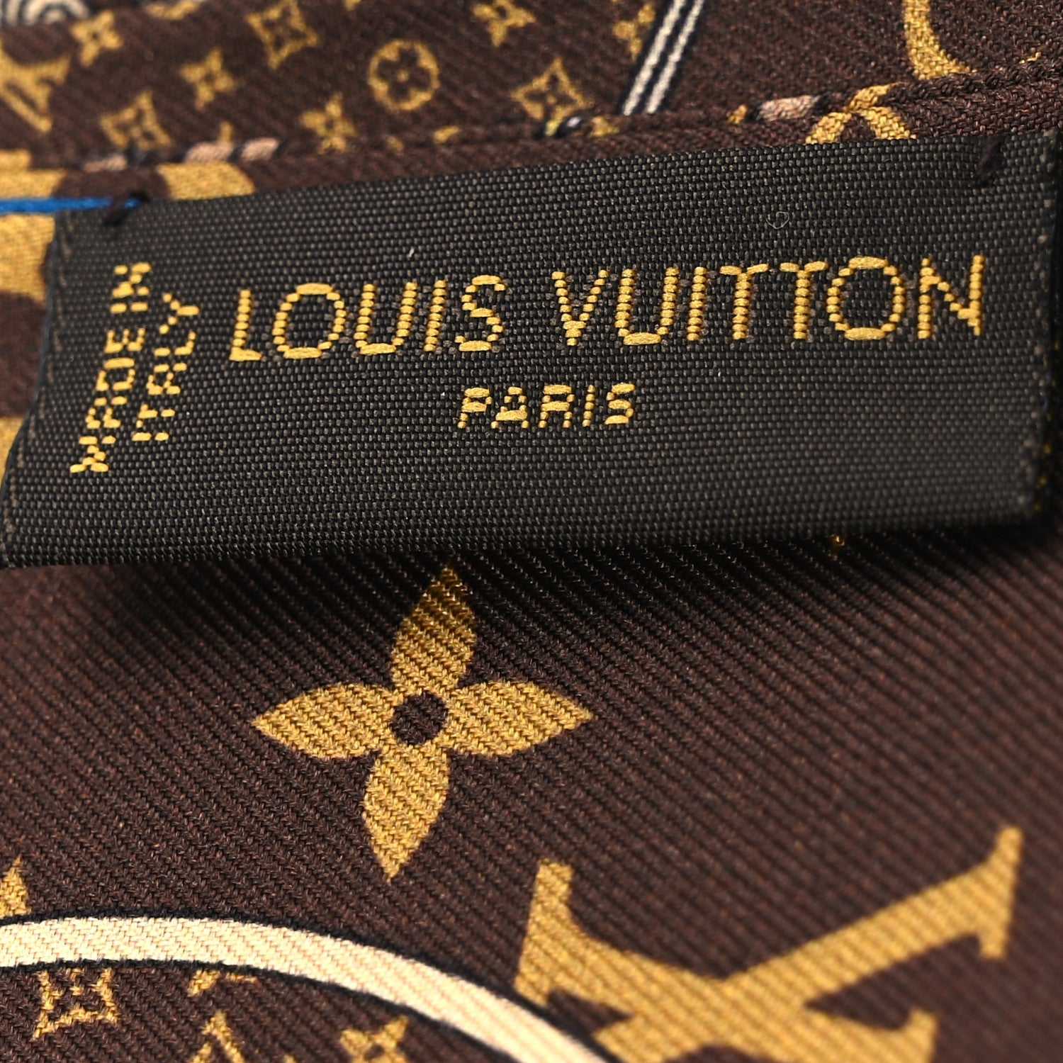 Silk Monogram Trunks Bandeau