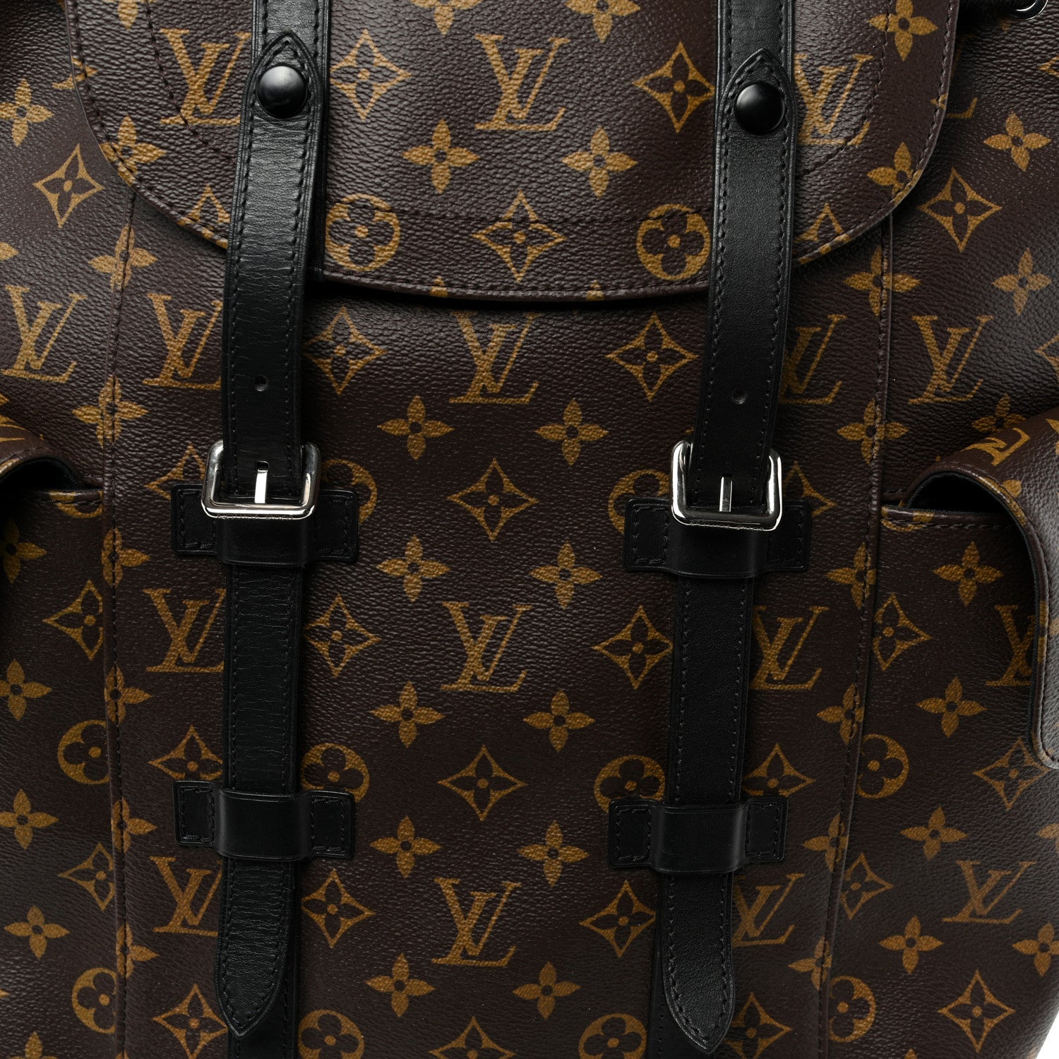 Monogram Macassar Christopher PM Backpack