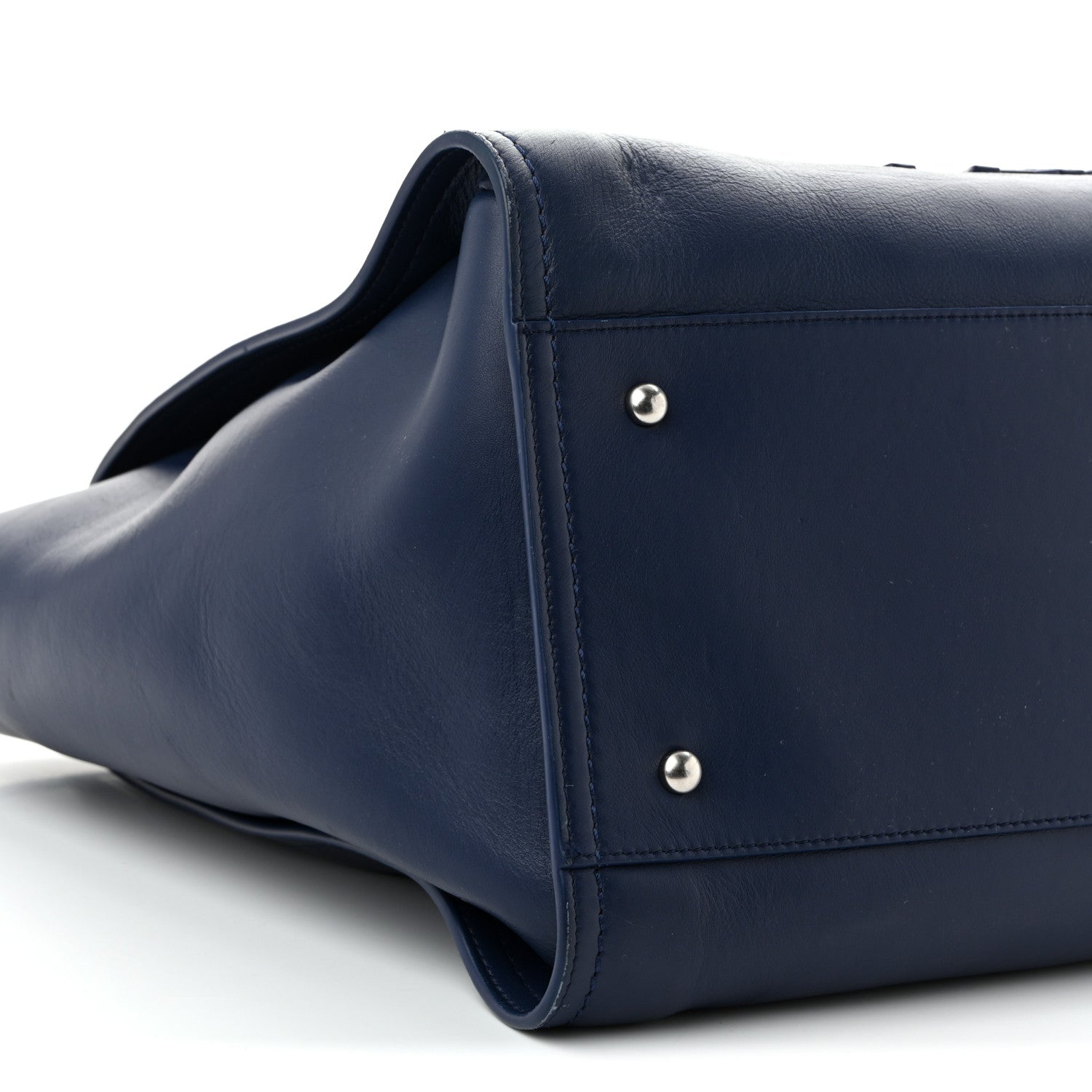 Calfskin Medium Deauville Navy