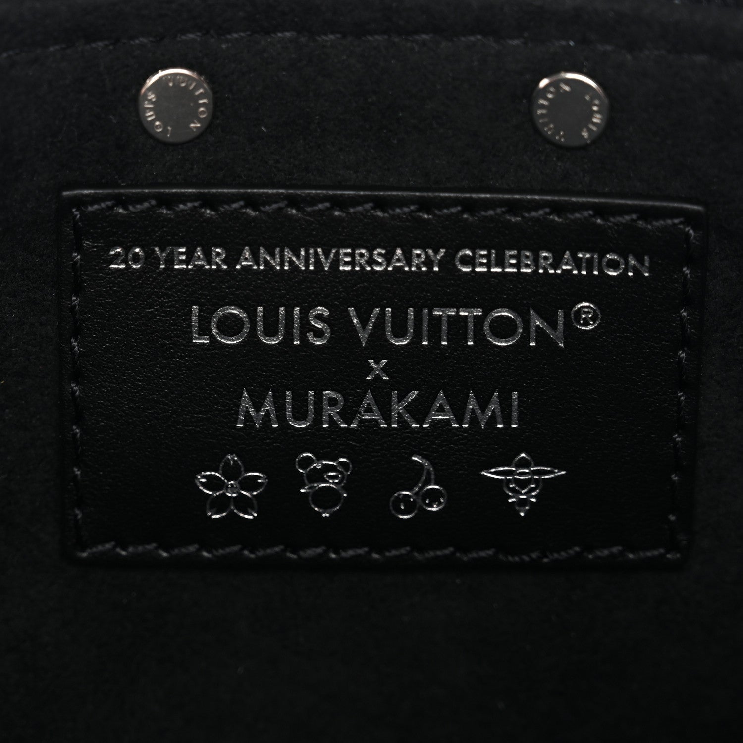 LV X TM Monogram Multicolor Pochette Accessories Black