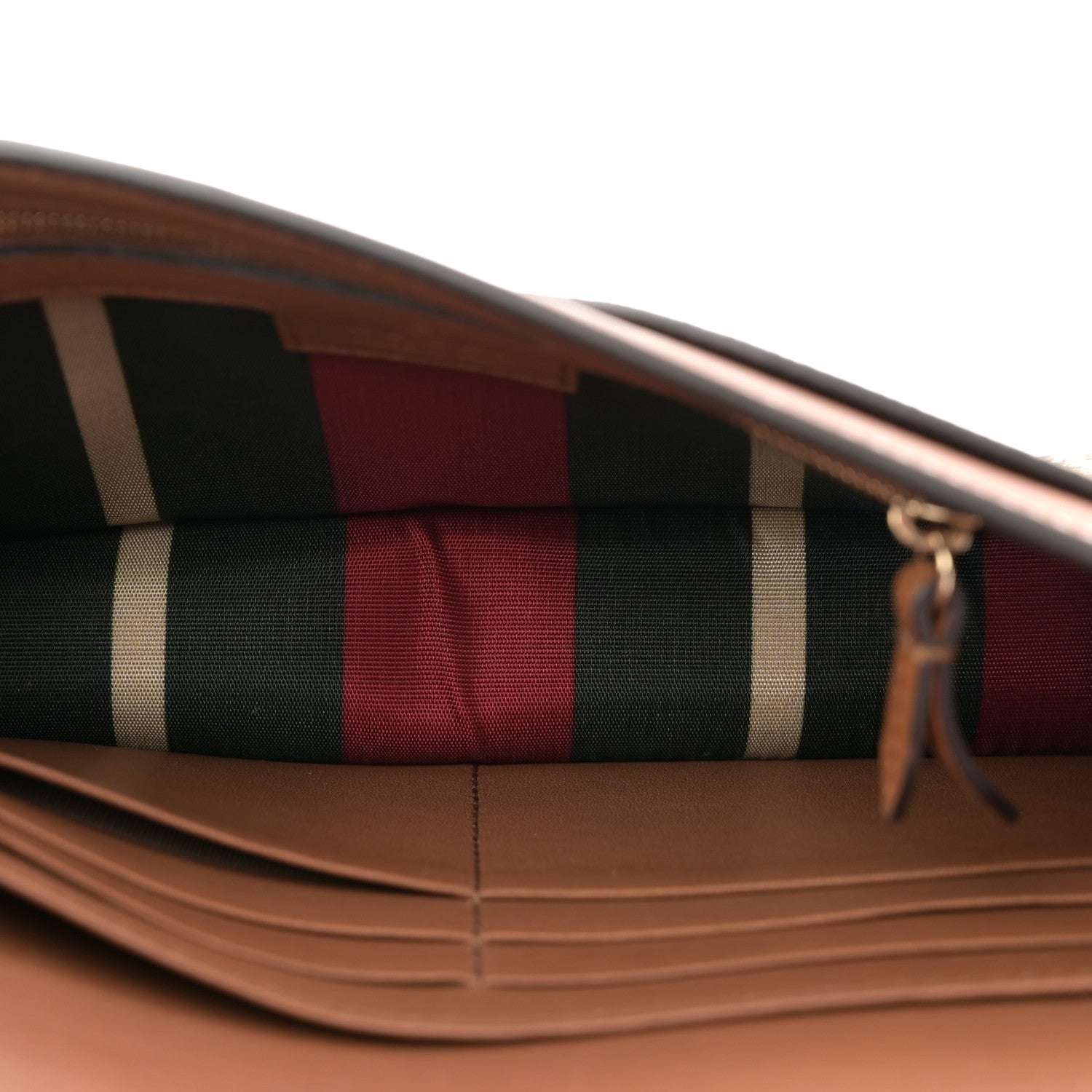 GG Supreme Monogram Textured Calfskin Emblem Super Mini Shoulder Bag Beige Dark Brown