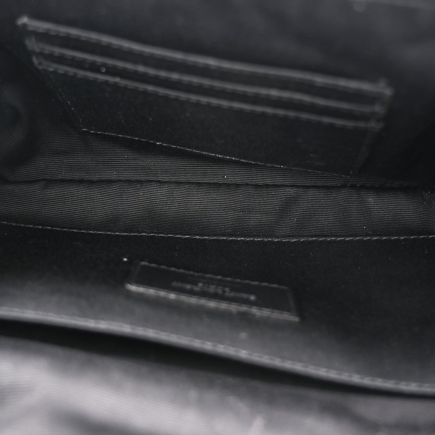 Calfskin Monogram Belt Bag Black