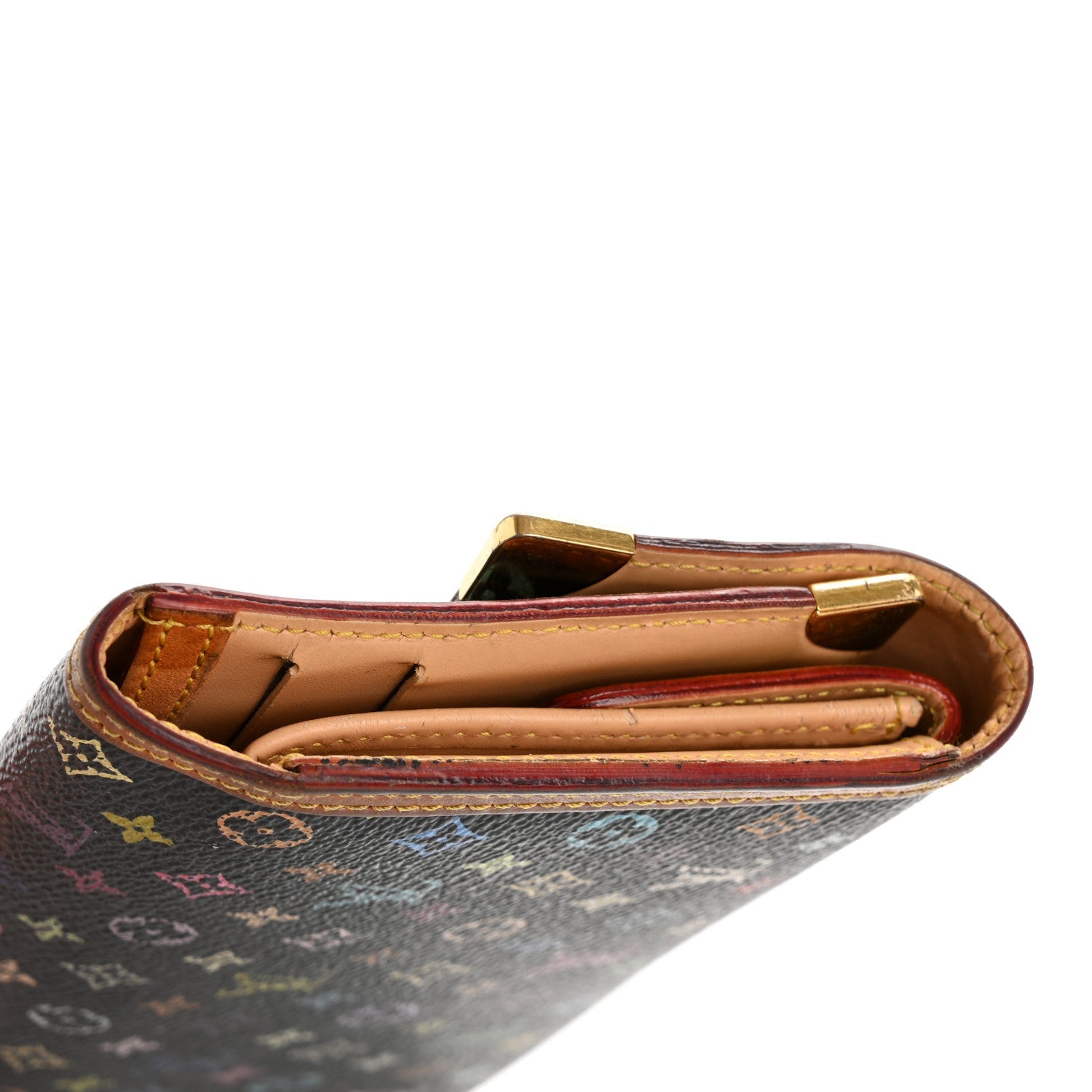 Monogram Multicolor Porte Tresor International Wallet Black