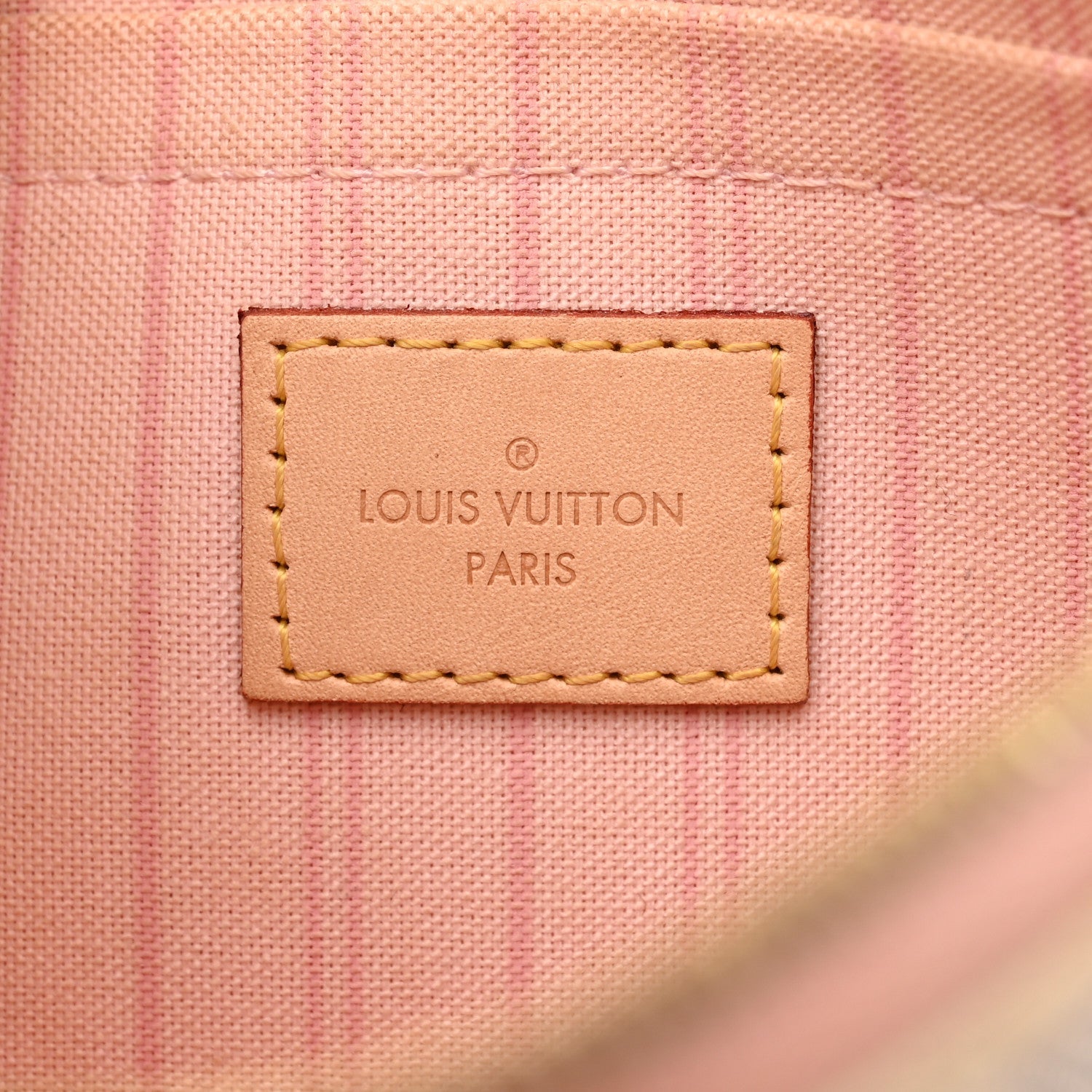 Damier Azur Neverfull MM GM Pochette Rose Ballerine