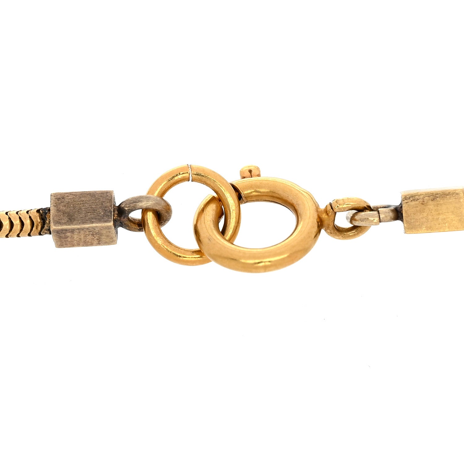 Snake Chain CC Bracelet Gold