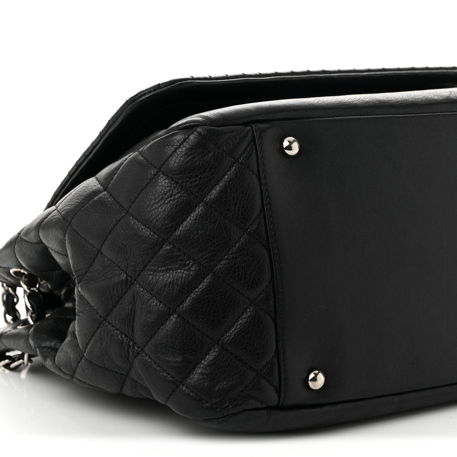 Calfskin Medium On the Bund Flap Black