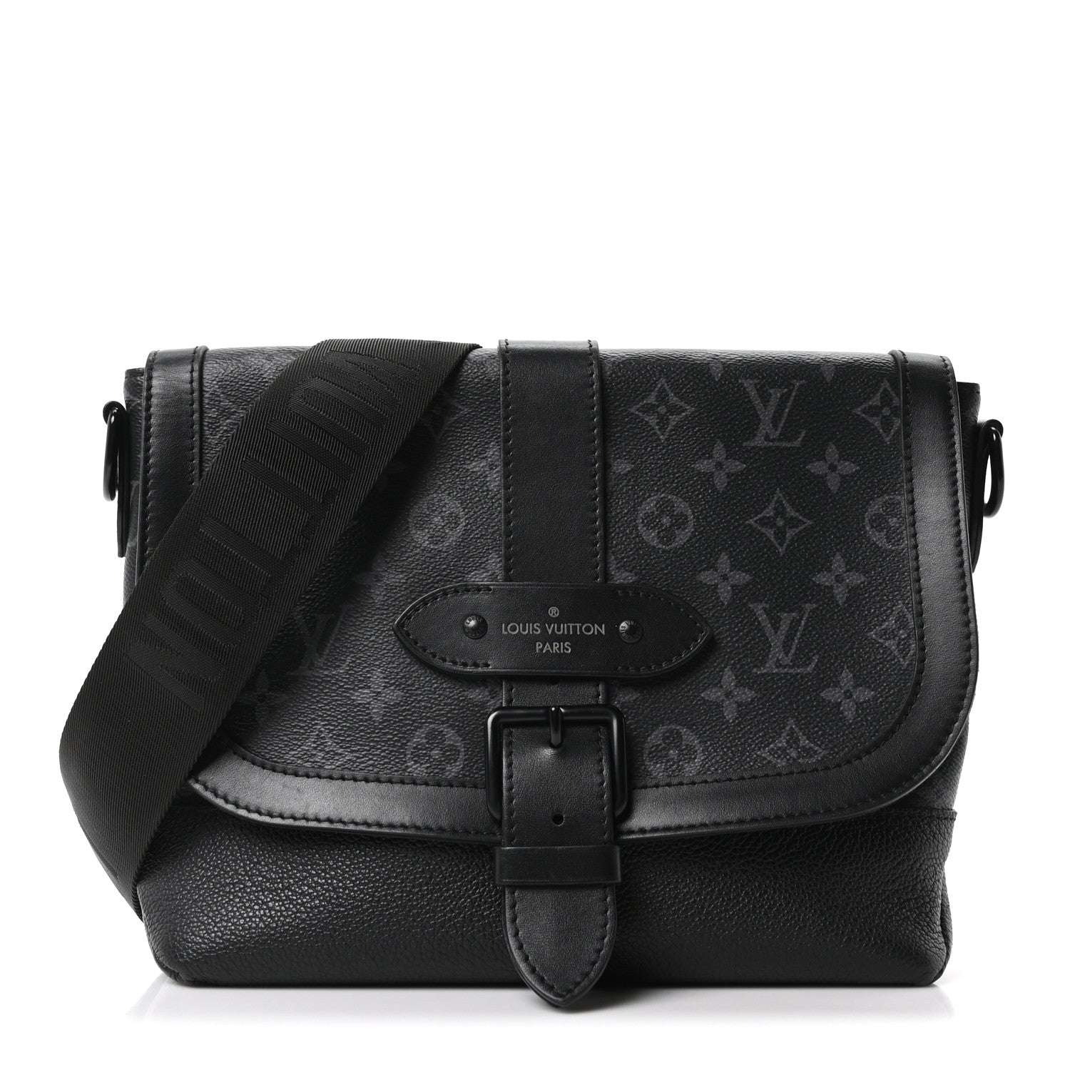 Monogram Eclipse Saumur Messenger NV Black