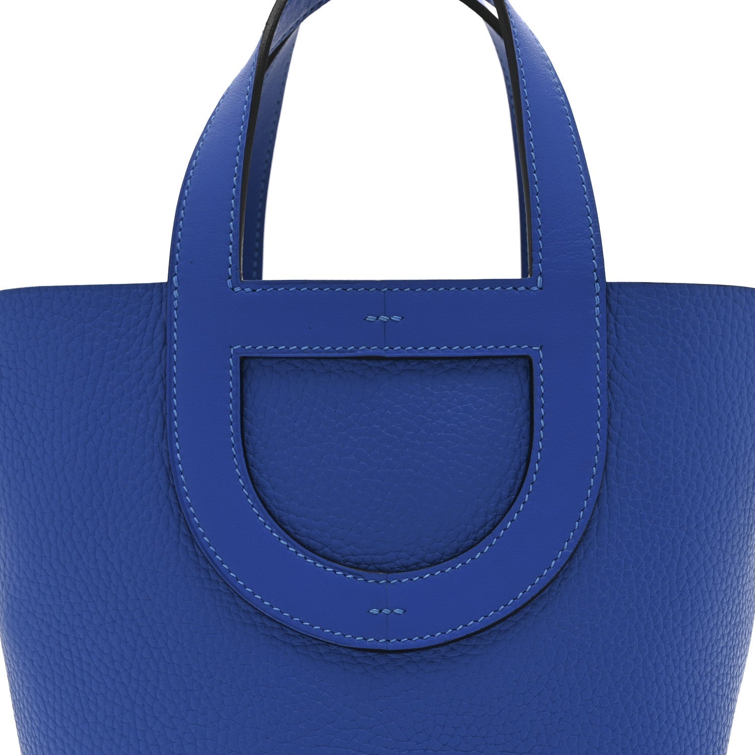 Taurillon Clemence Swift In-The-Loop 18 Bag Bleu Royal