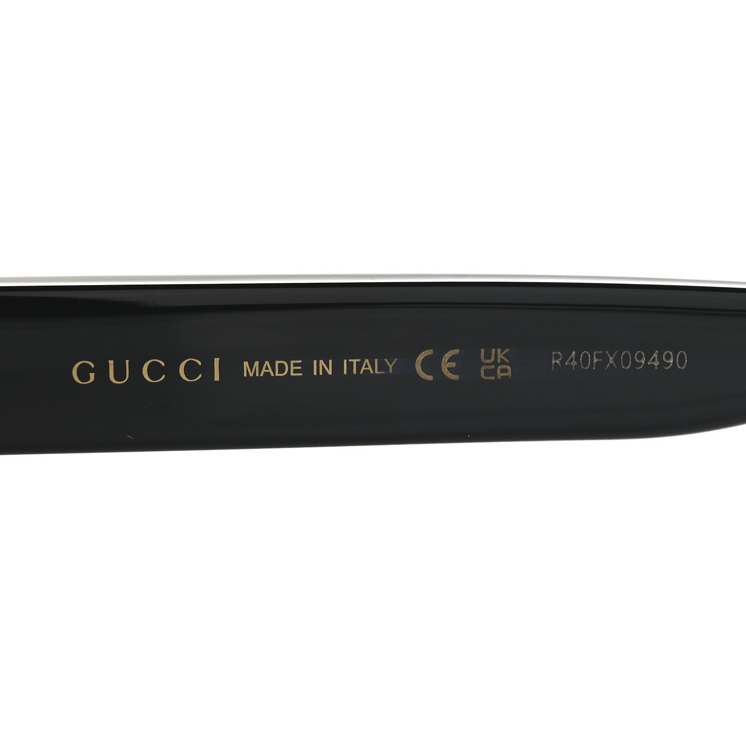 Acetate Square Frame Sunglasses GG1337S Black