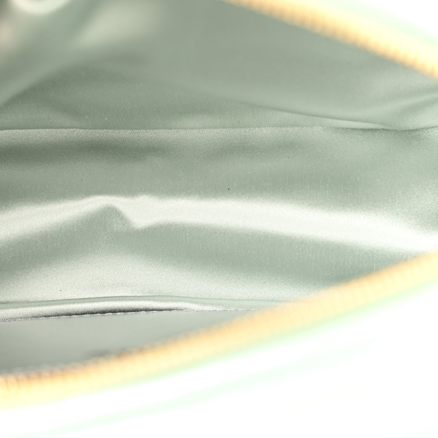 Iridescent Nappa Chevron Matelasse Small GG Marmont Chain Shoulder Bag Iridescent Salvy Green