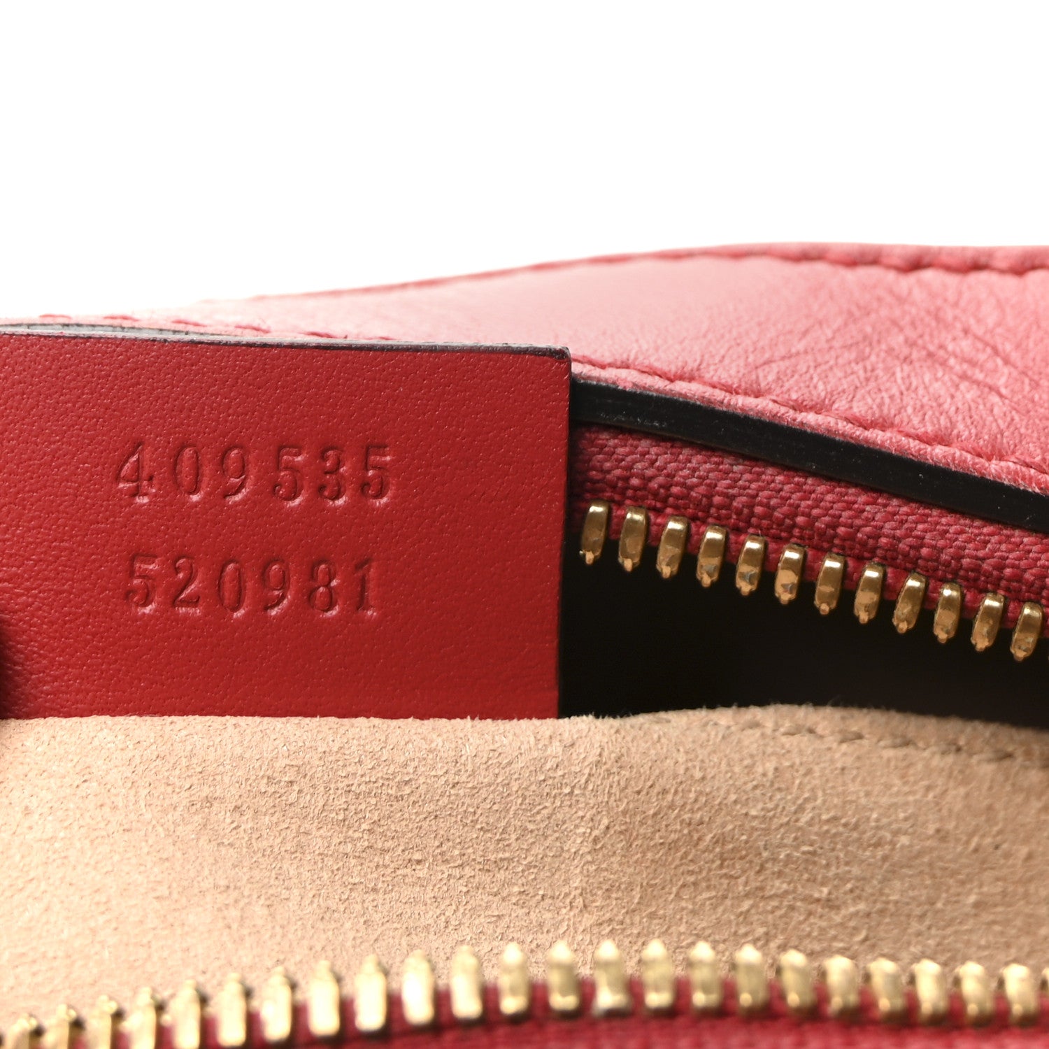 GG Supreme Monogram Kingsnake Heart Embroidered Mini Chain Shoulder Bag Beige Hibiscus Red