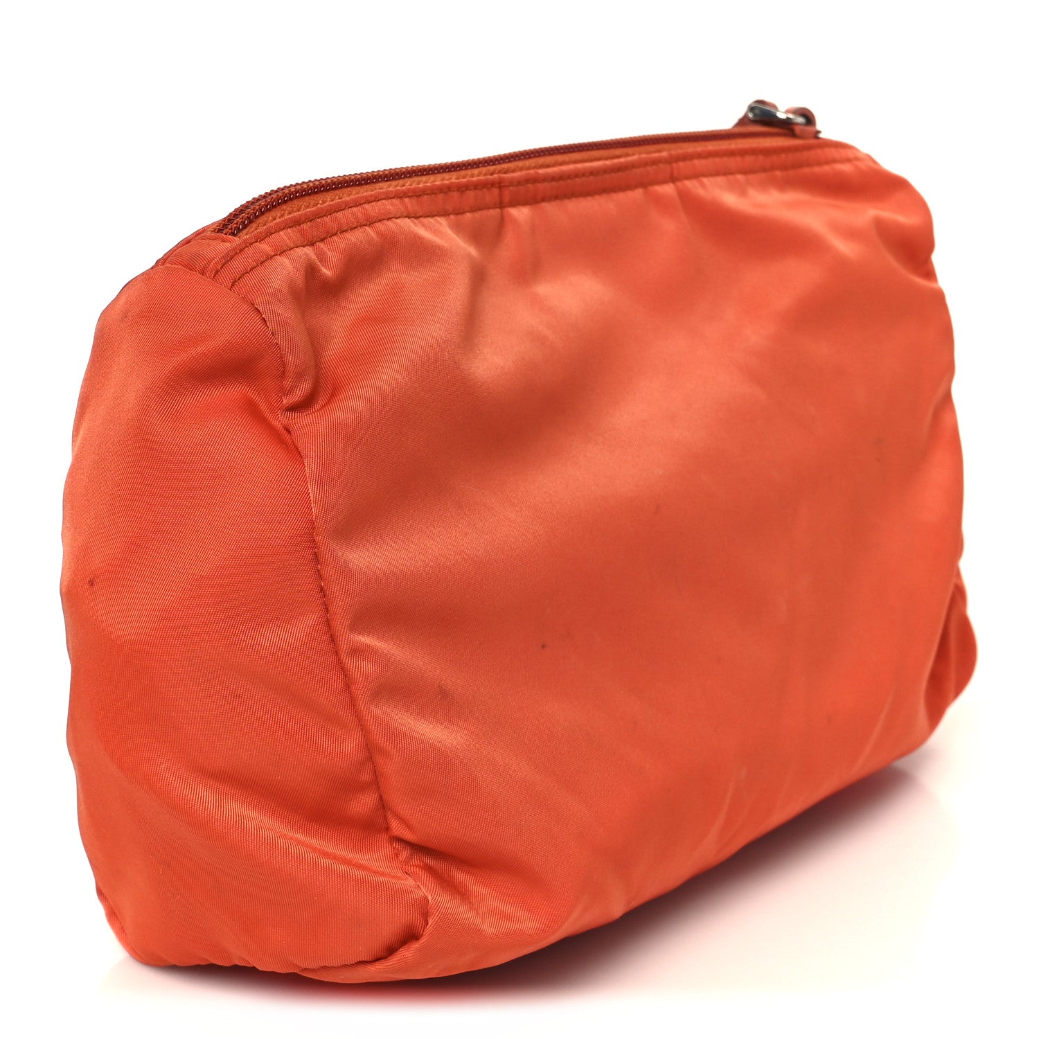 Nylon Vela Cosmetic Pouch Orange
