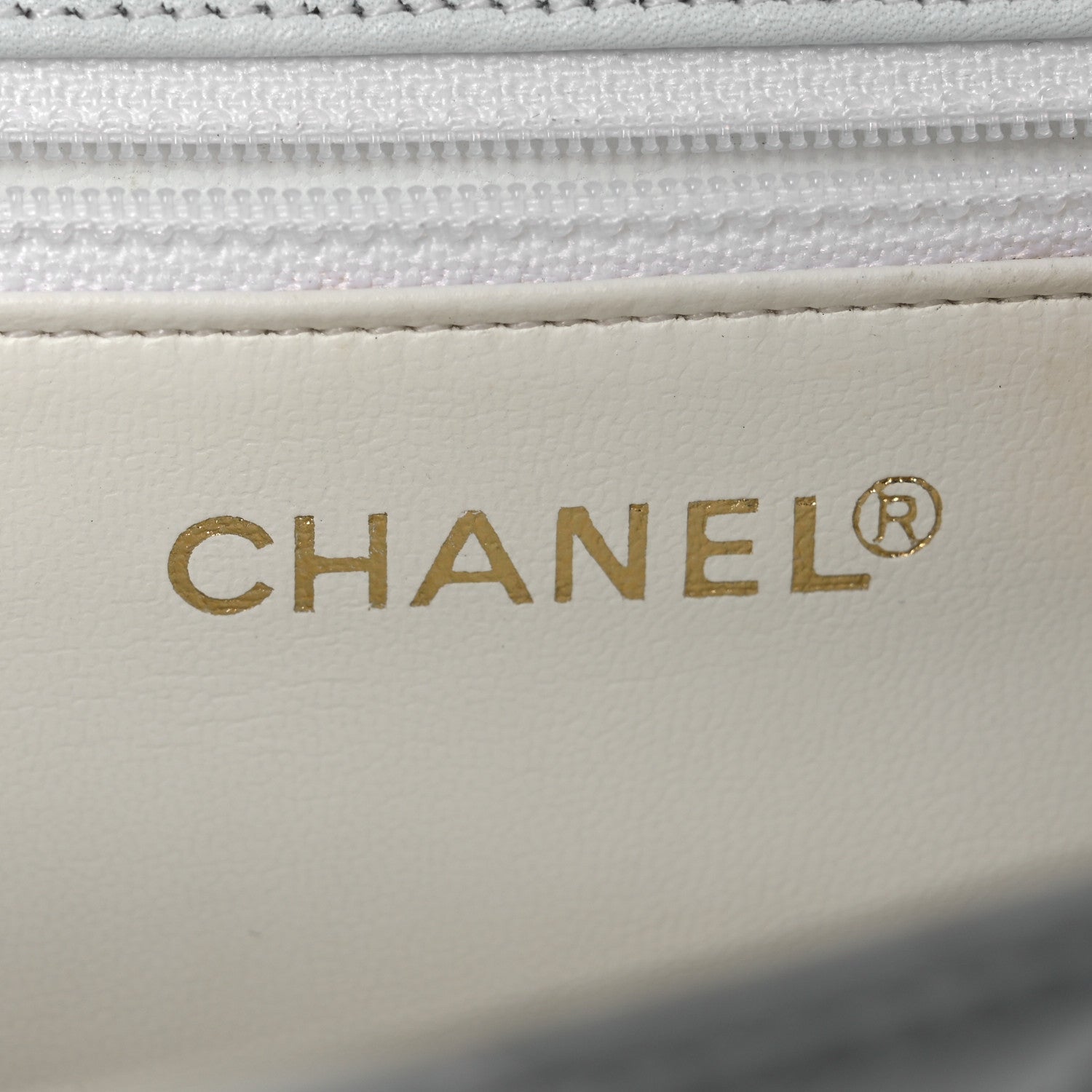 Lambskin Quilted Flap Waist Belt Bag 75 30 White
