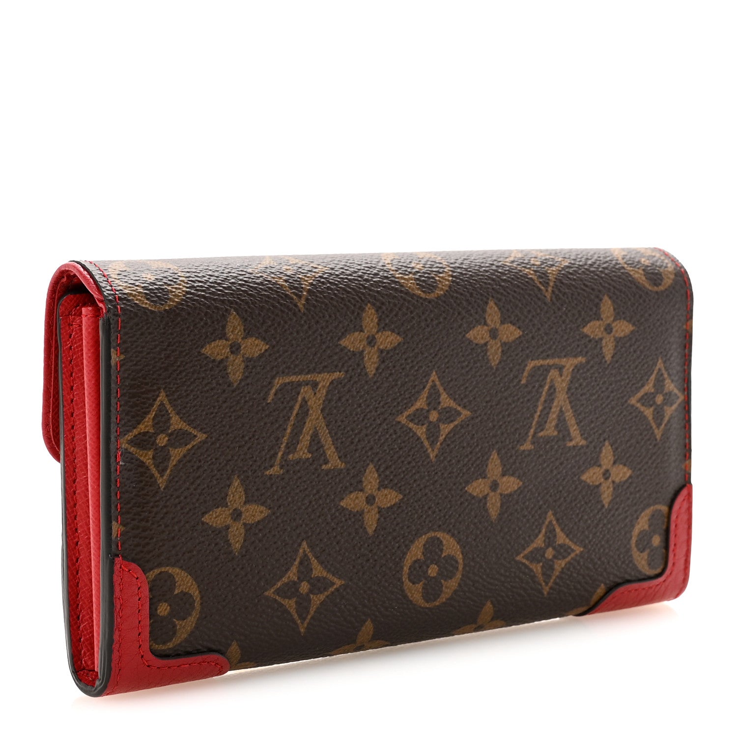 Monogram Sarah Retiro Wallet Cherry