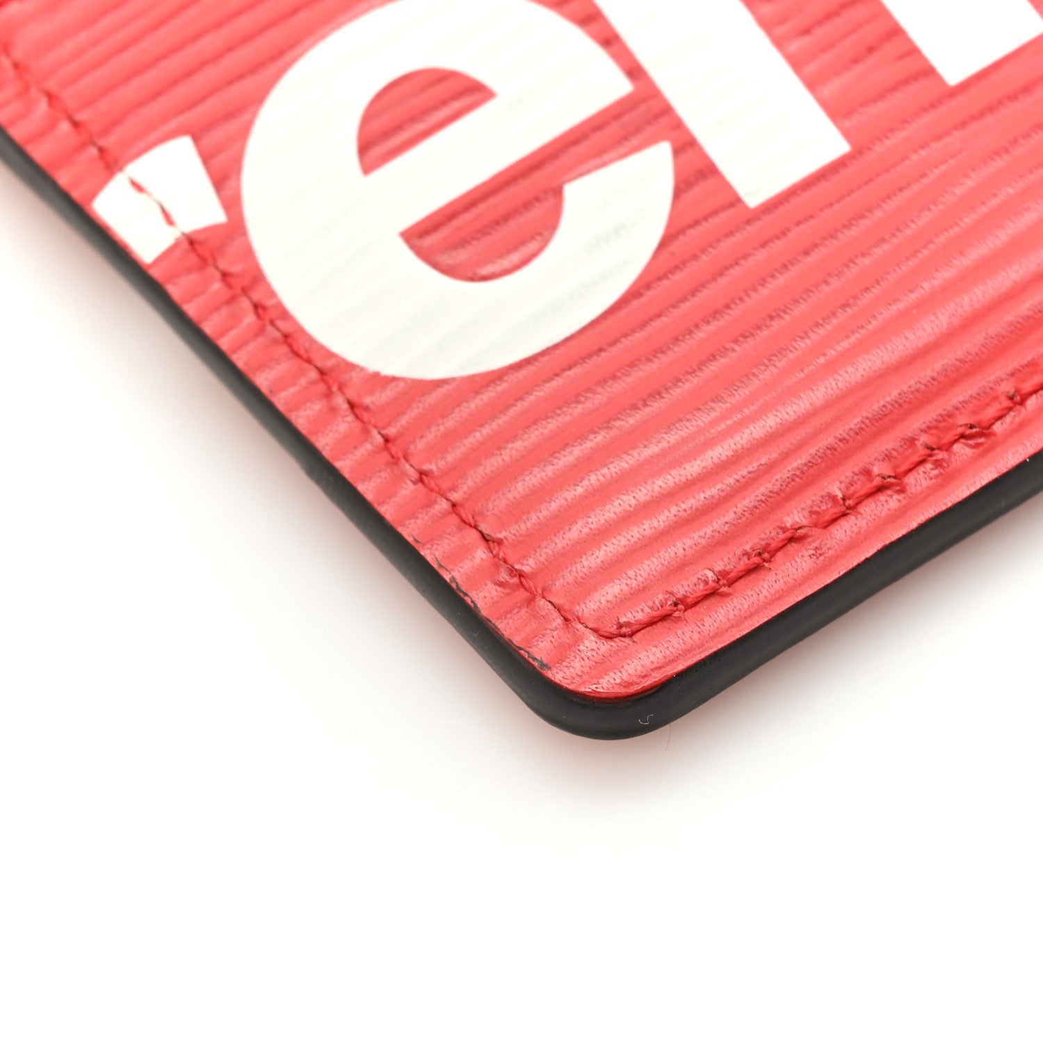 X SUPREME Epi Card Holder Red