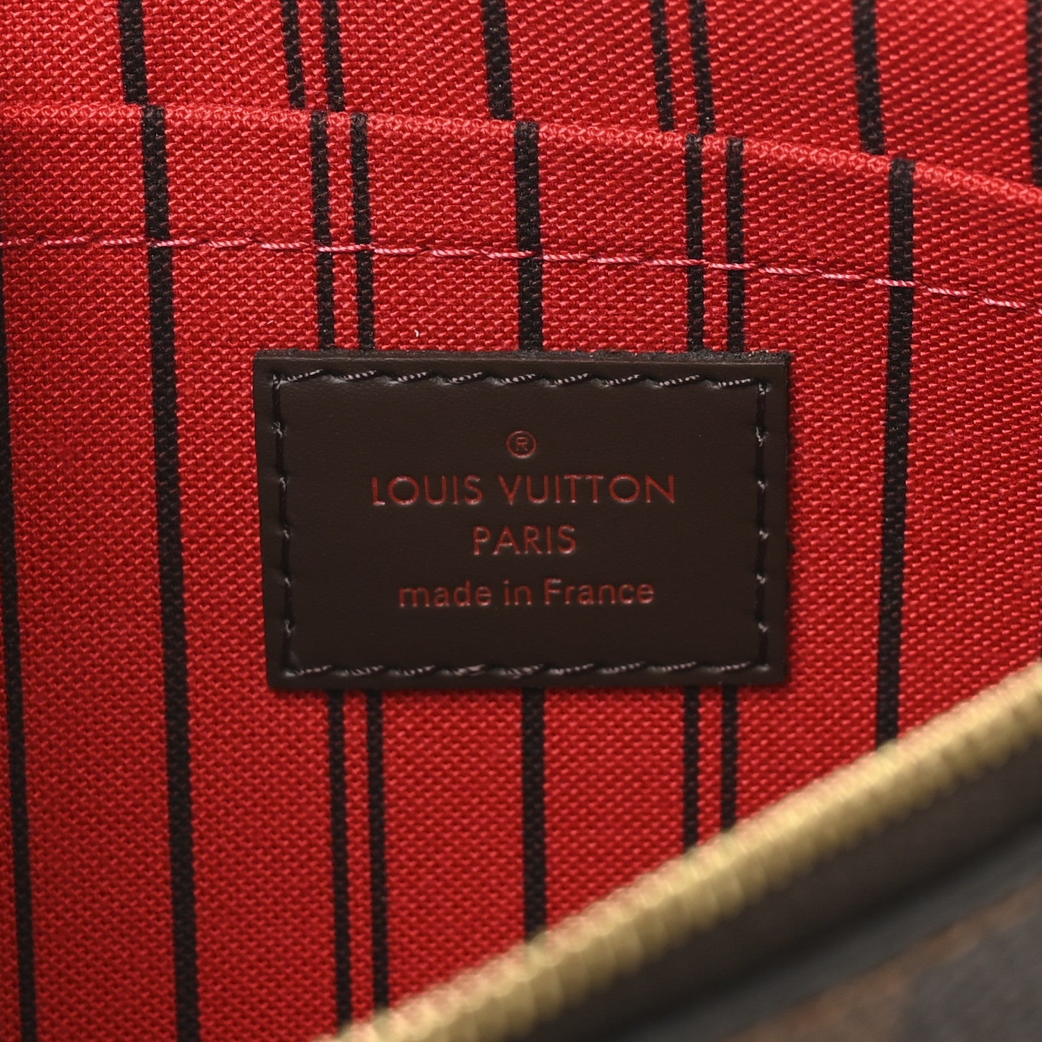 Damier Ebene Neverfull MM GM Pochette