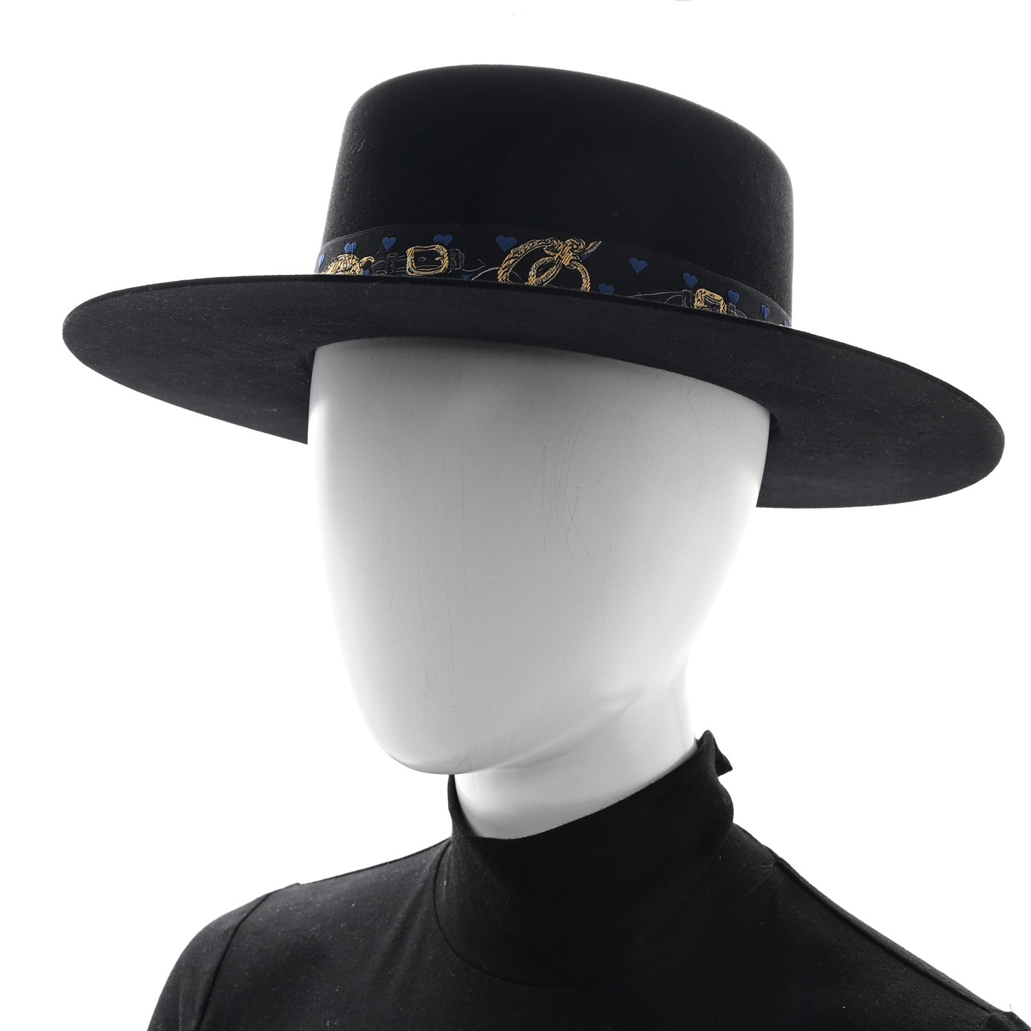 Rabbit Felt Dakota Love Hat 59 Black