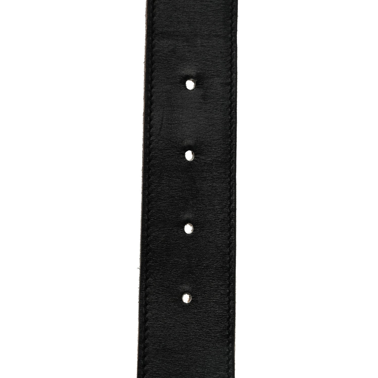 Box Togo Reversible 32mm Belt Strap 85 Black Gold