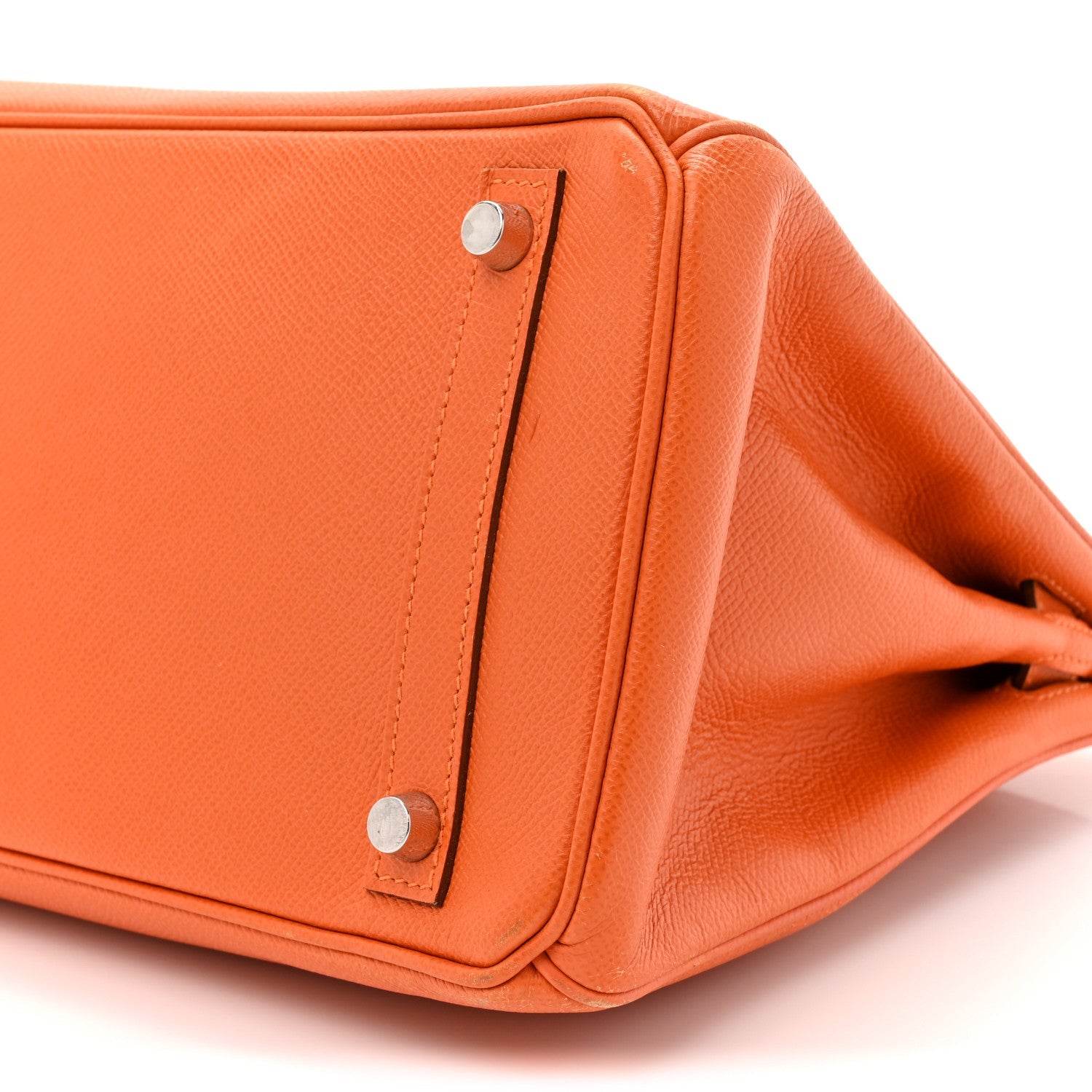 Epsom Birkin 30 Orange