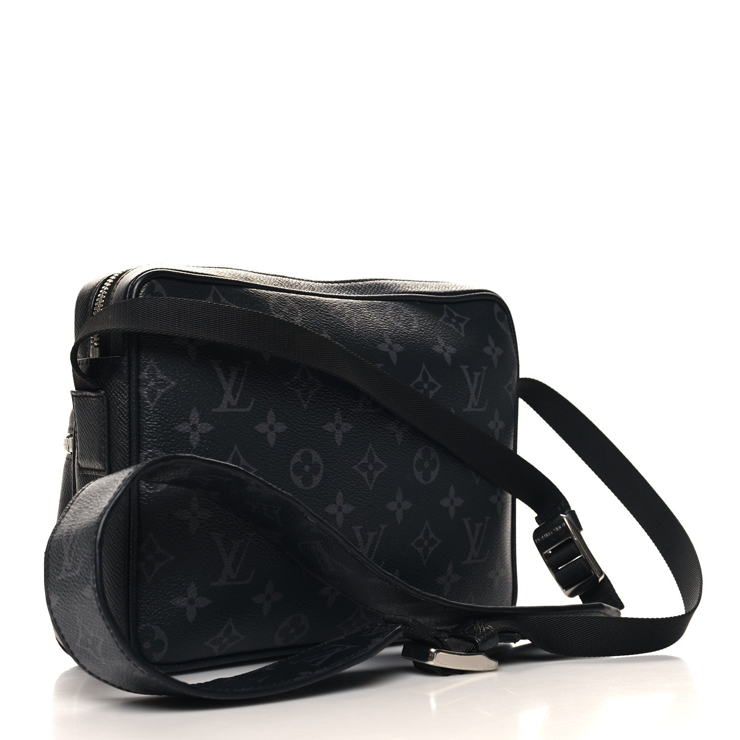 Taiga Monogram Eclipse Outdoor Messenger Black