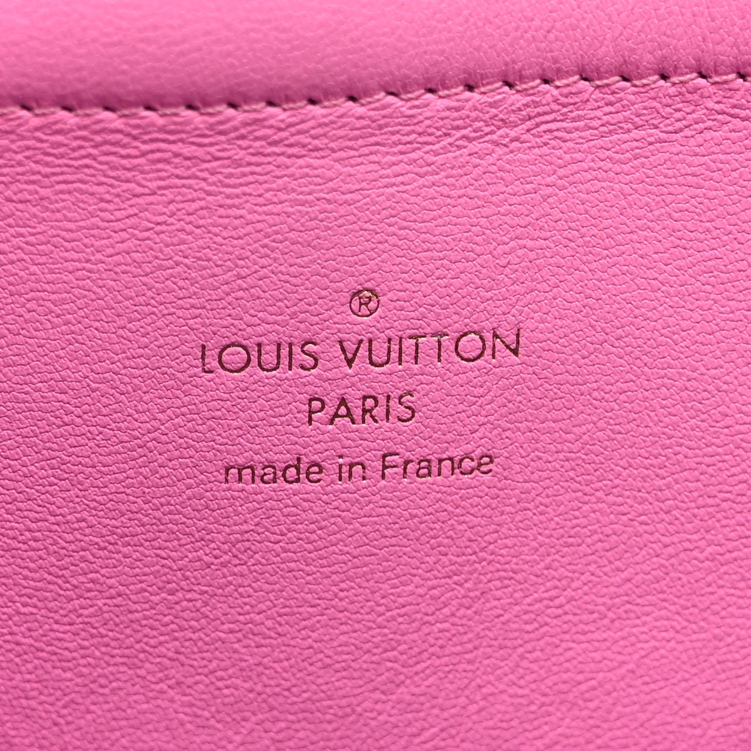 Calfskin Embossed Monogram Vuittamins Utility Crossbody Rose Violet