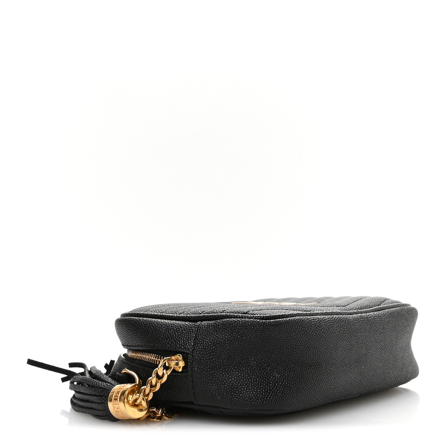 Grain De Poudre Matelasse Monogram Mini Lou Camera Bag Black