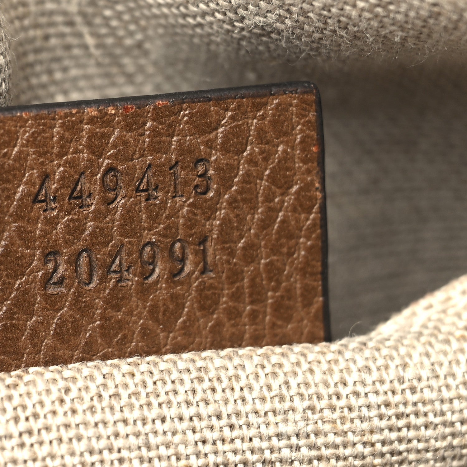 Monogram Mini Bree Messenger Bag Beige Tabacco