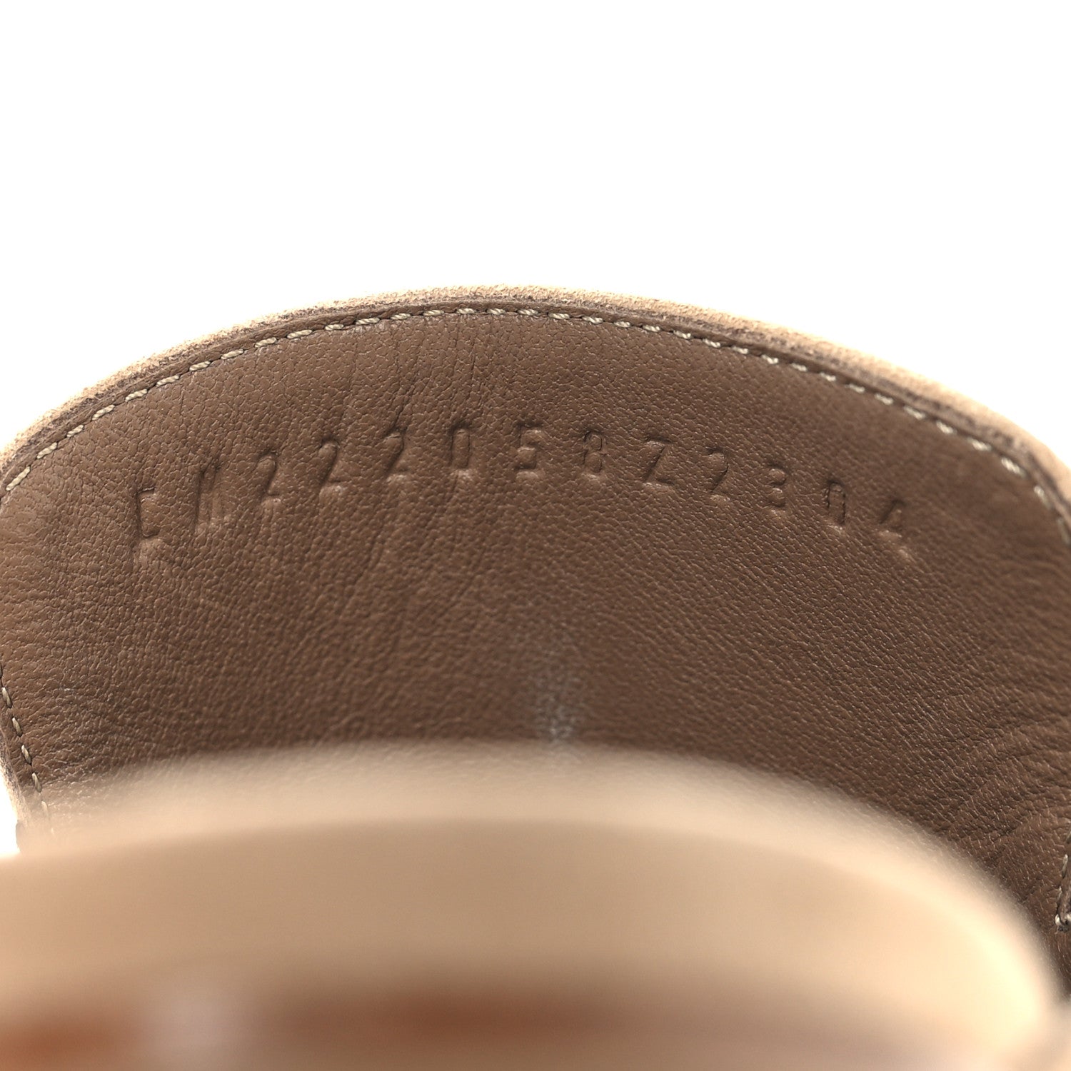 Suede Goatskin Flore 60 Mules 35.5 Beige