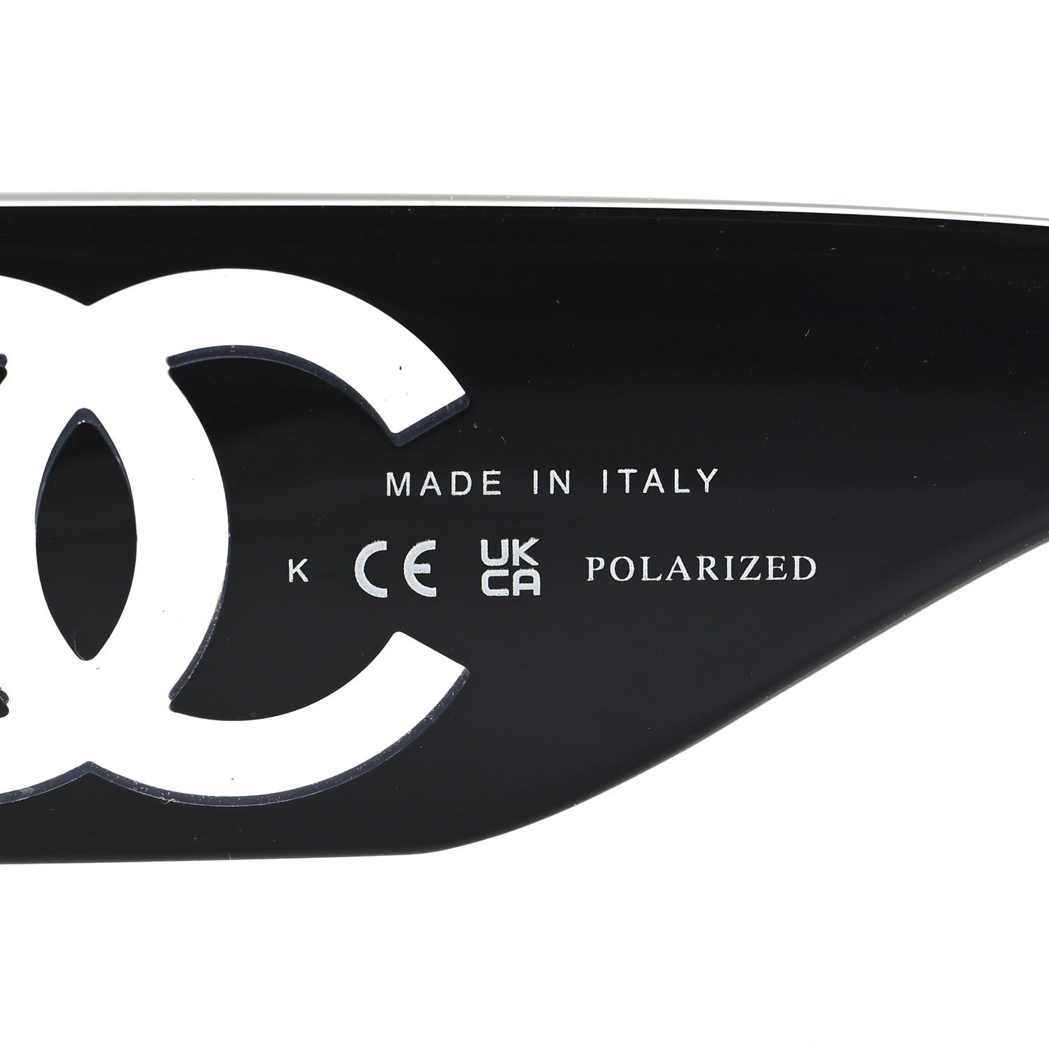 Acetate Polarized Rectangle Sunglasses 5526 Black