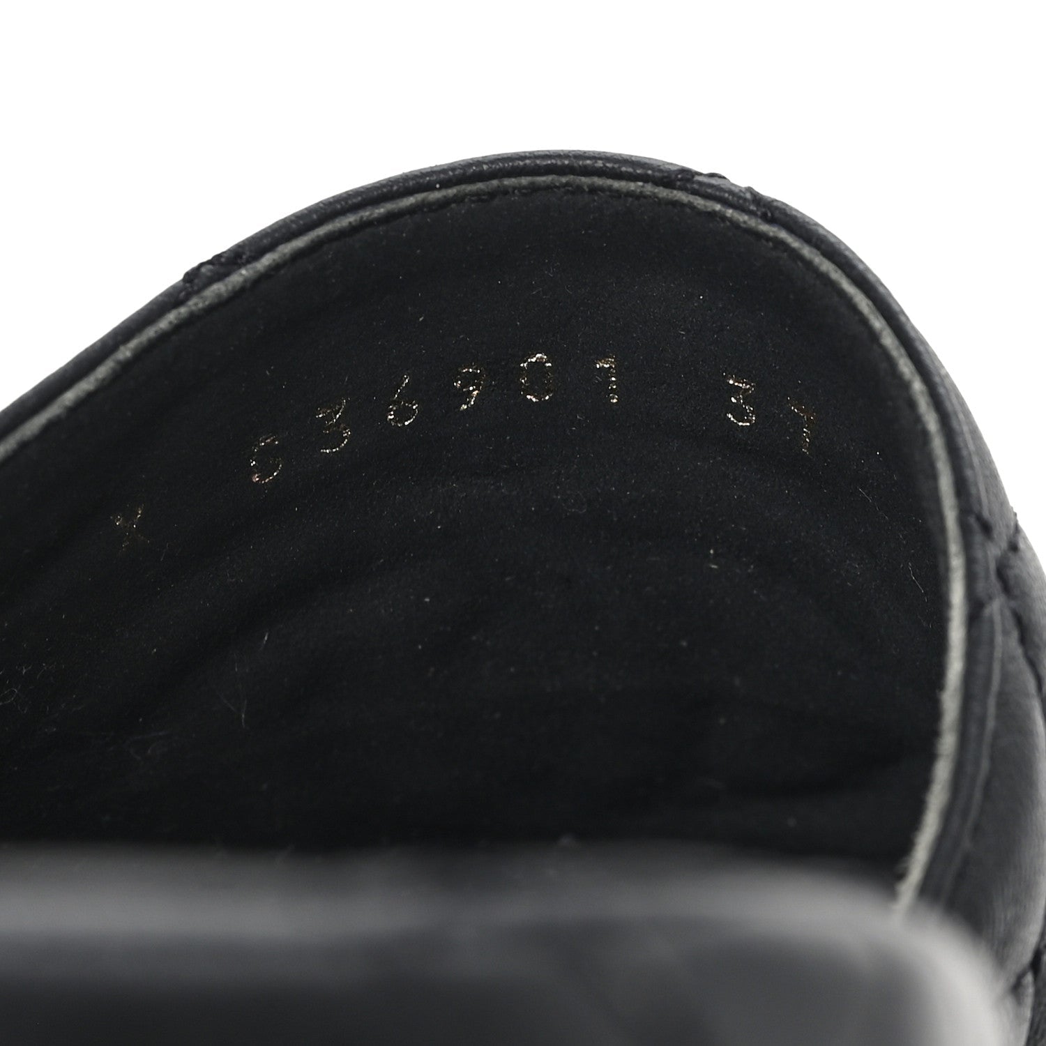 Lambskin Quilted CC Mules Sandals 37 Black