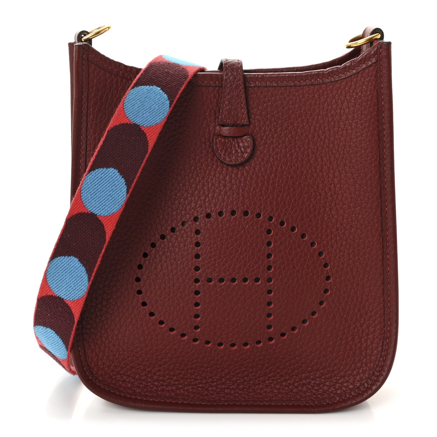 Taurillon Clemence Flipperball Sangle Evelyne TPM Rouge H Rouge De Coeur Bleu Frida
