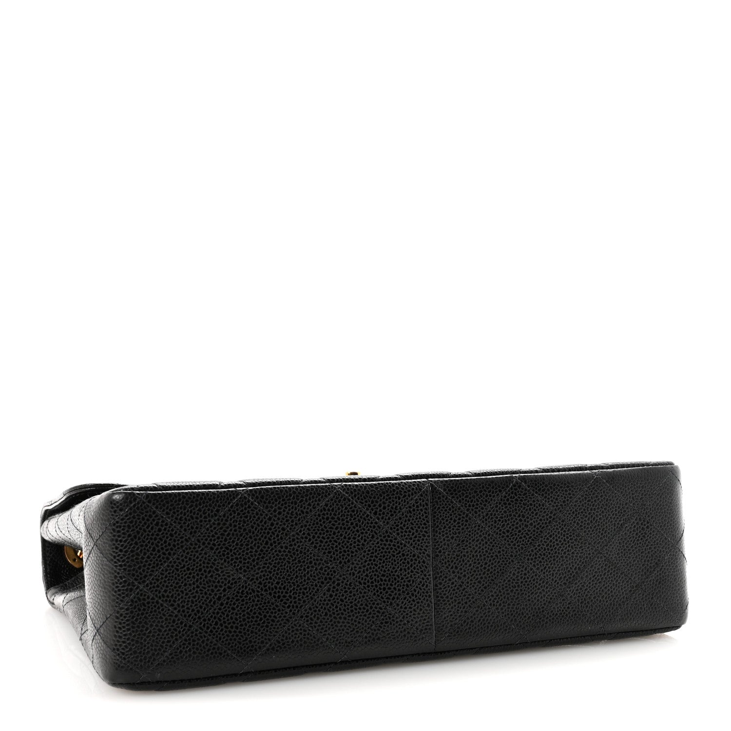 Caviar Jumbo Single Flap Black