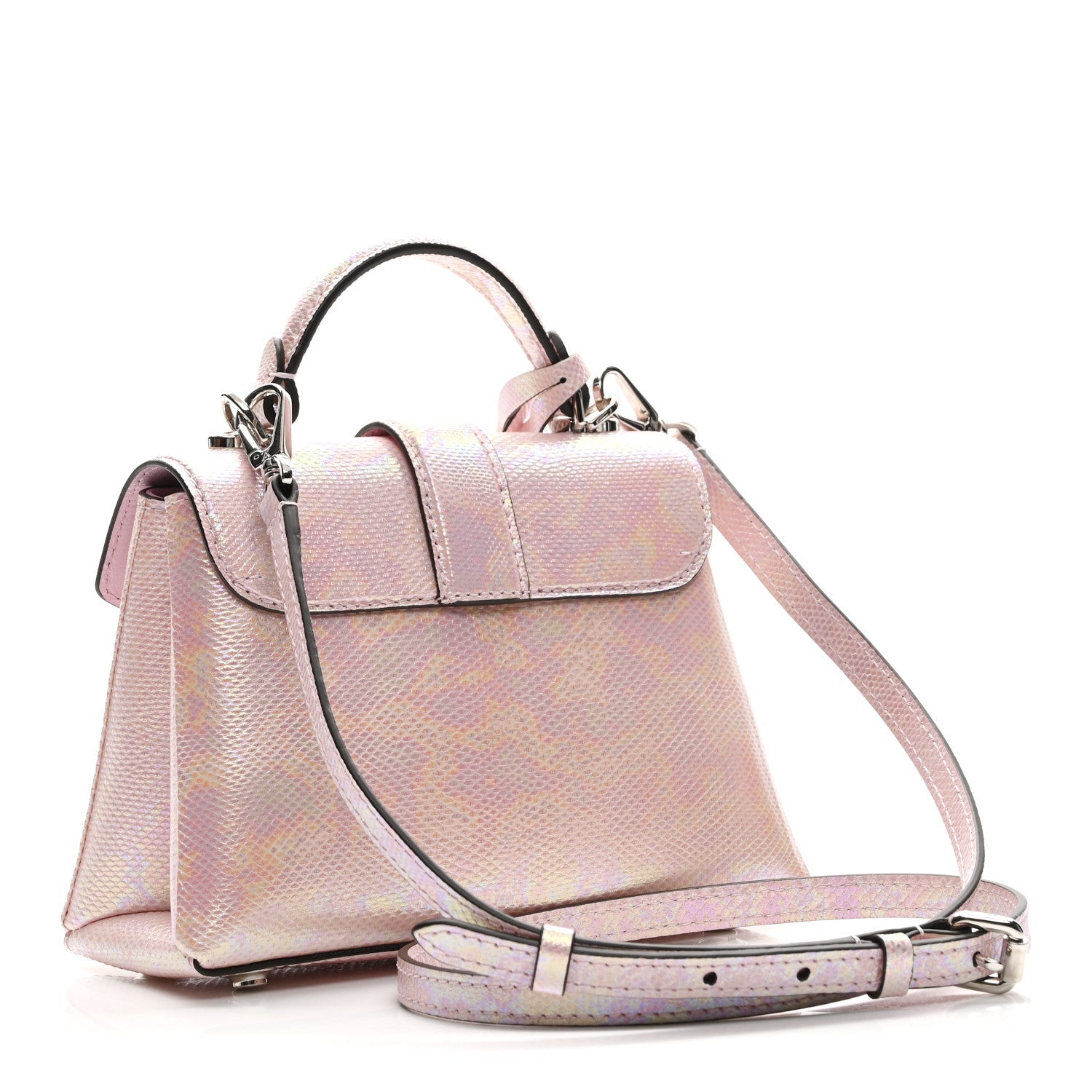 Iridescent Lizard Rose Des Vents Mini Pink