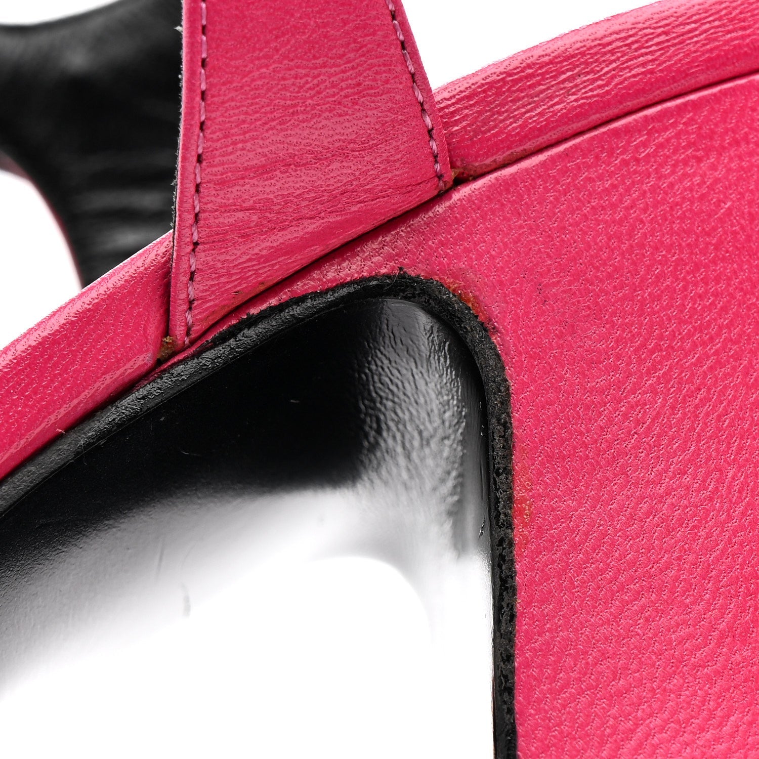 Goatskin Candy 80 Platform Sandals 39.5 Bubblegum