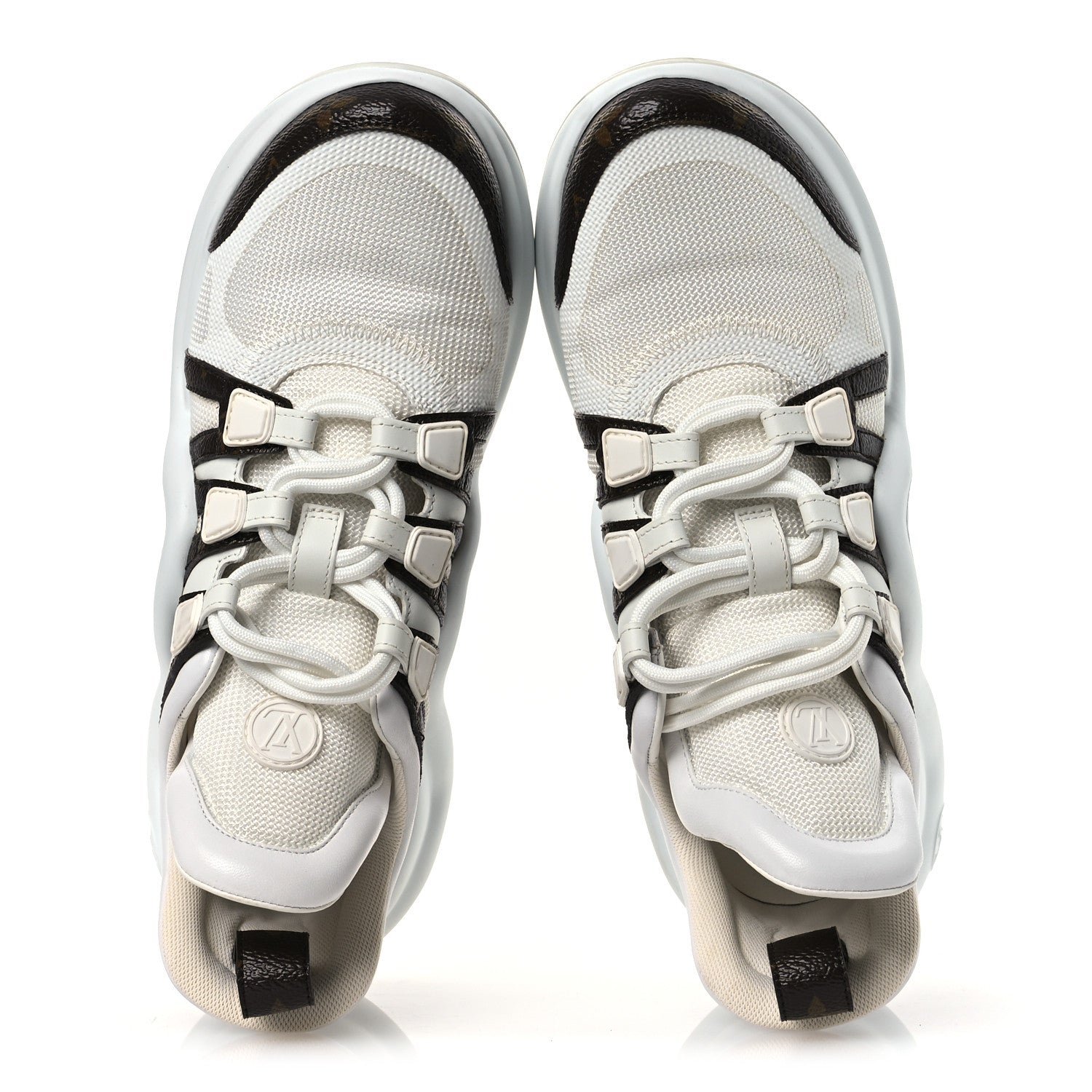 Patent Monogram LV Archlight Sneakers 39 White