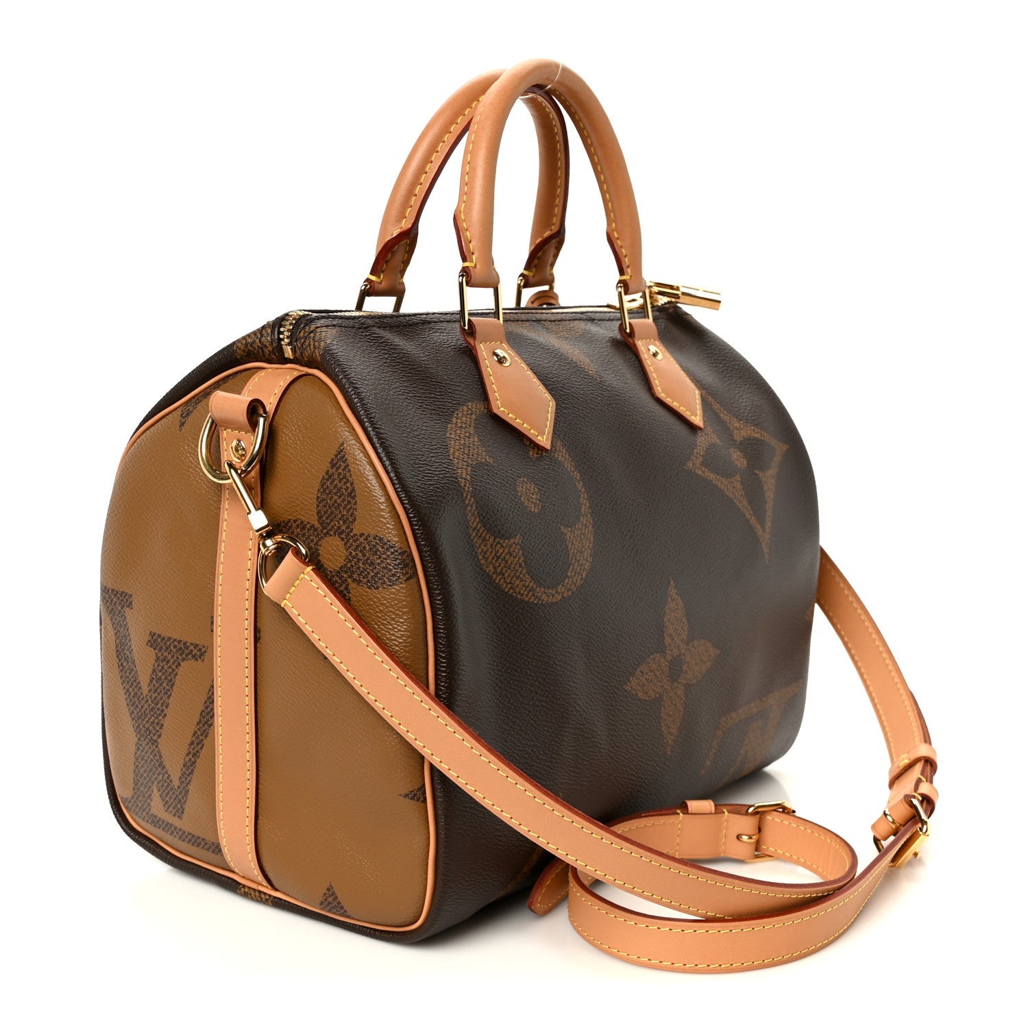 Reverse Monogram Giant Speedy Bandouliere 30