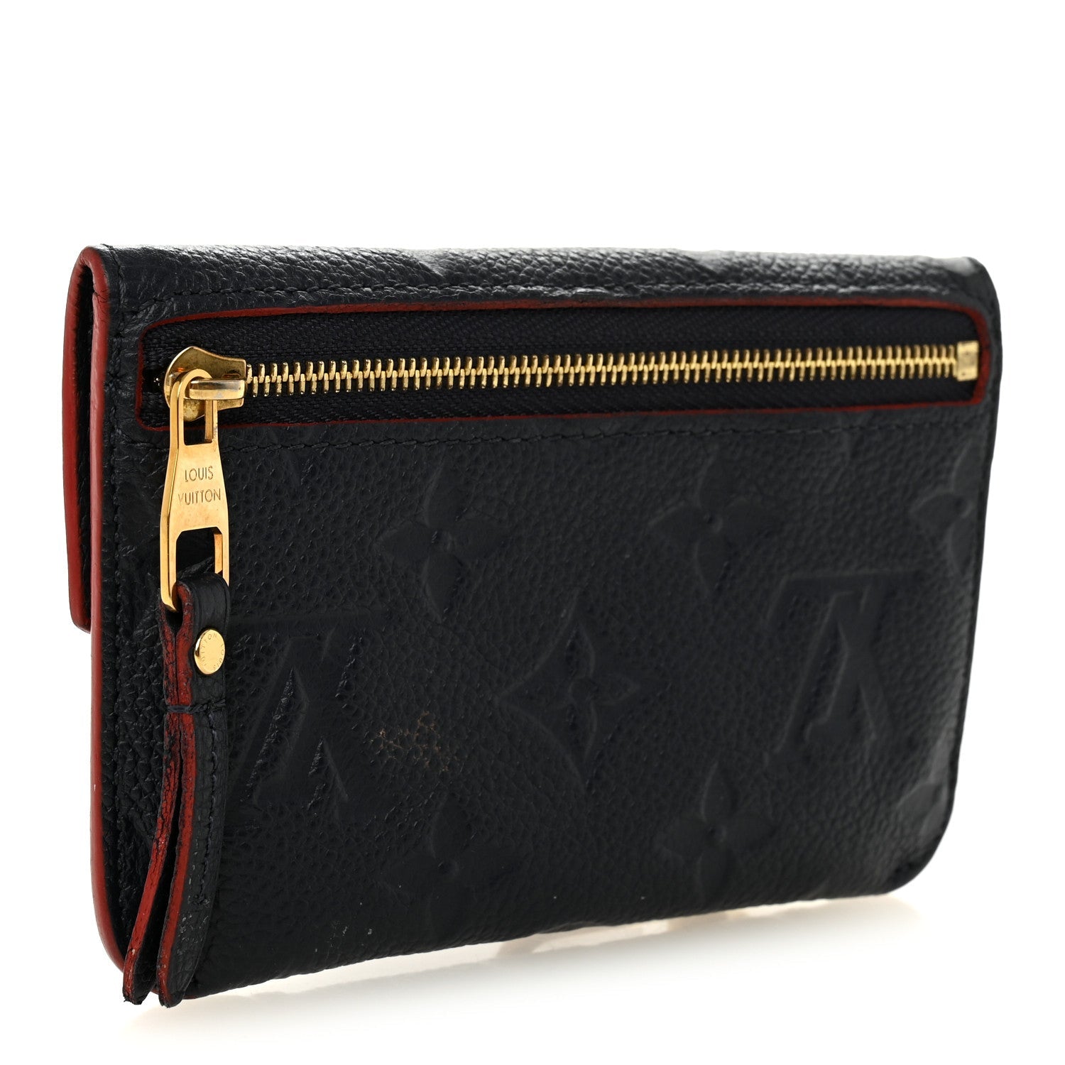Empreinte Key Pouch Marine Rouge