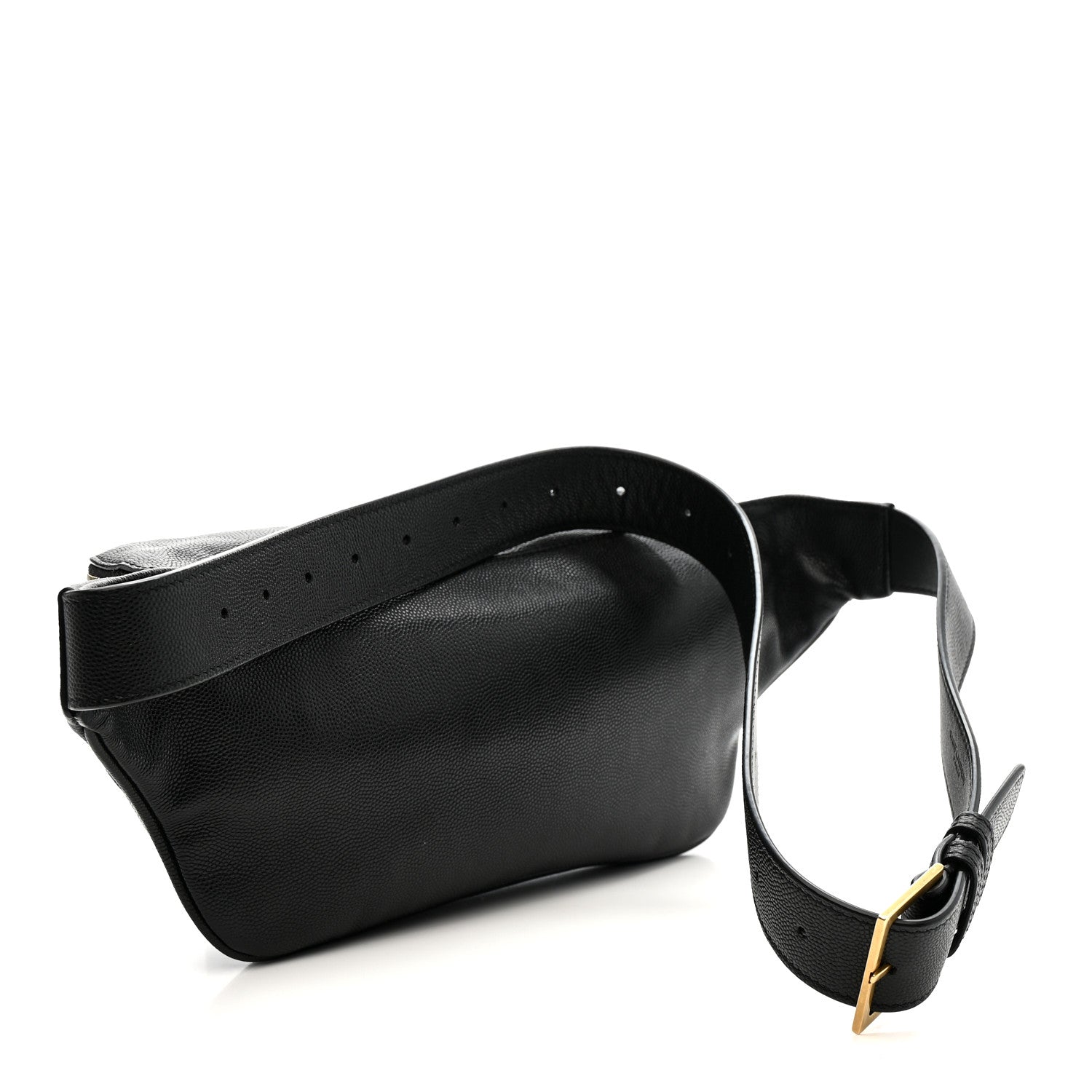 Grain De Poudre Monogram Belt Bag Black