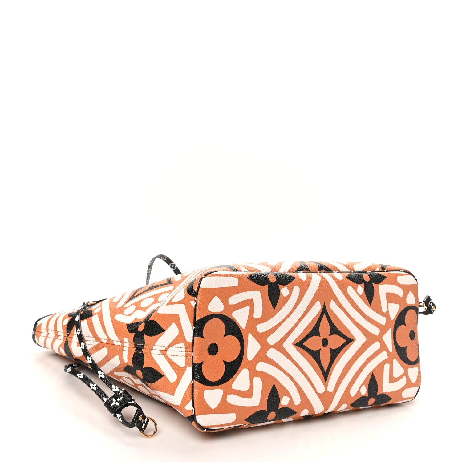 Monogram Giant Crafty Neverfull MM Creme Caramel