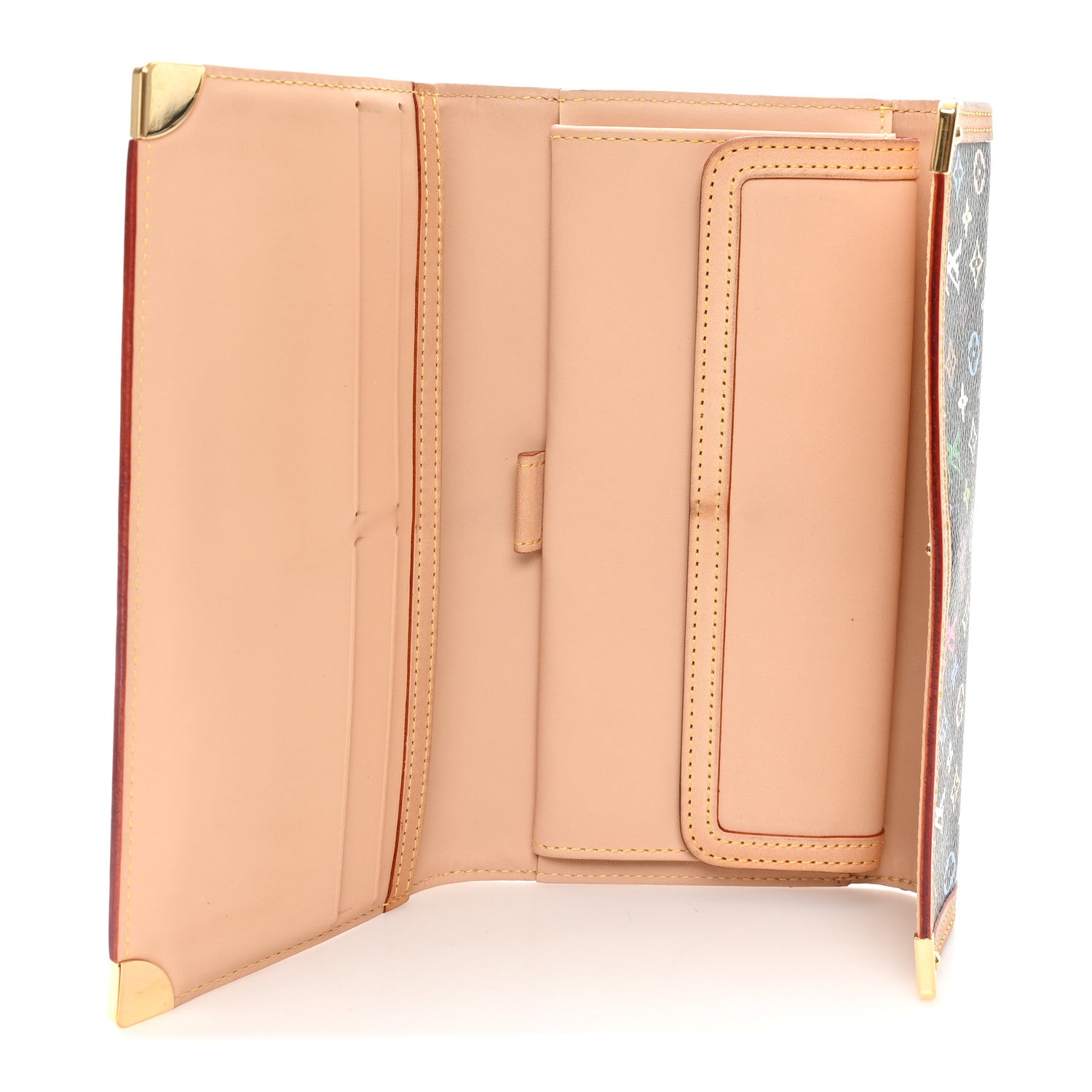 Monogram Multicolor Porte Tresor International Wallet Black